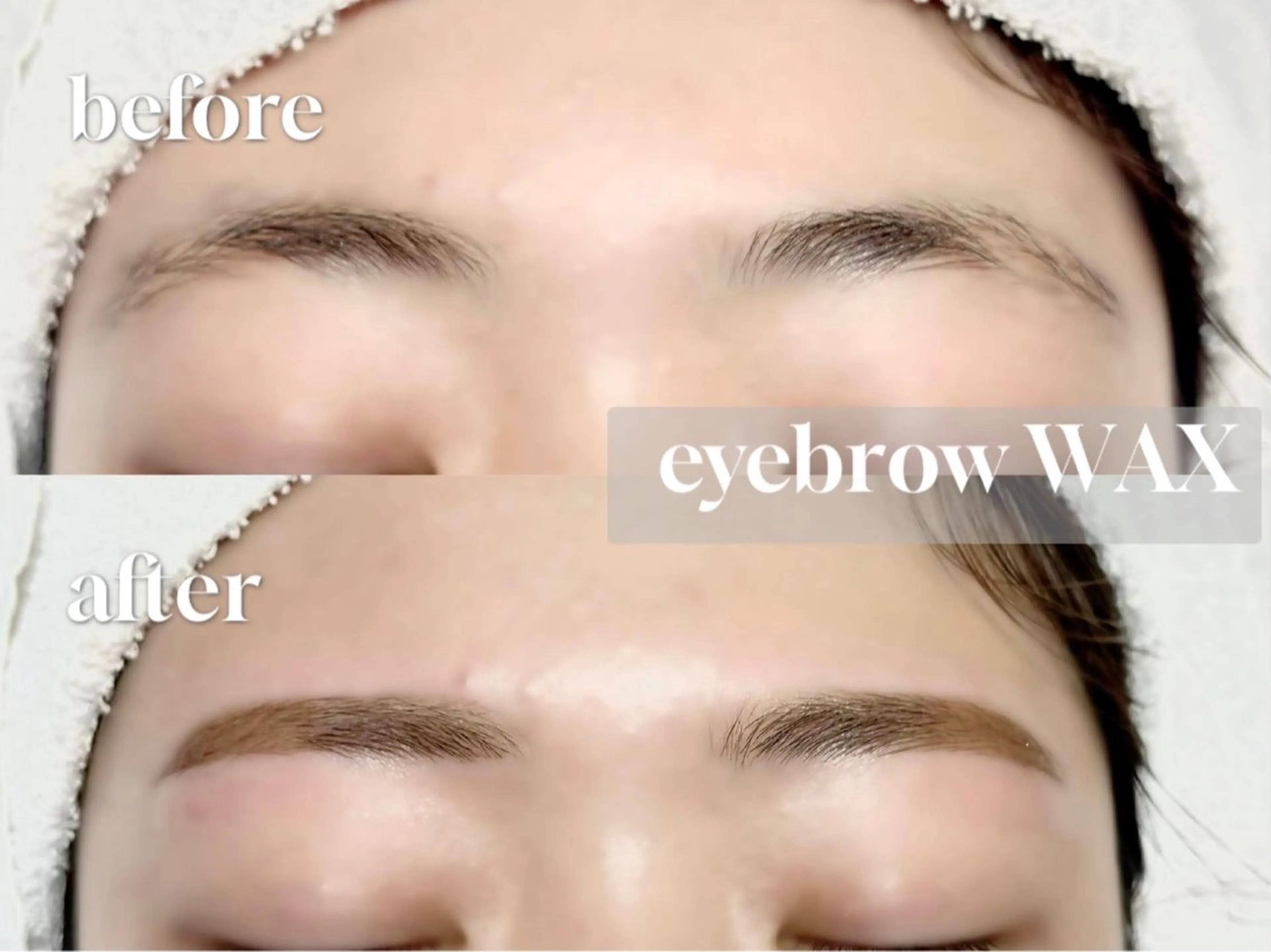 【♡アイブロウ♡】ワックス脱毛の写真