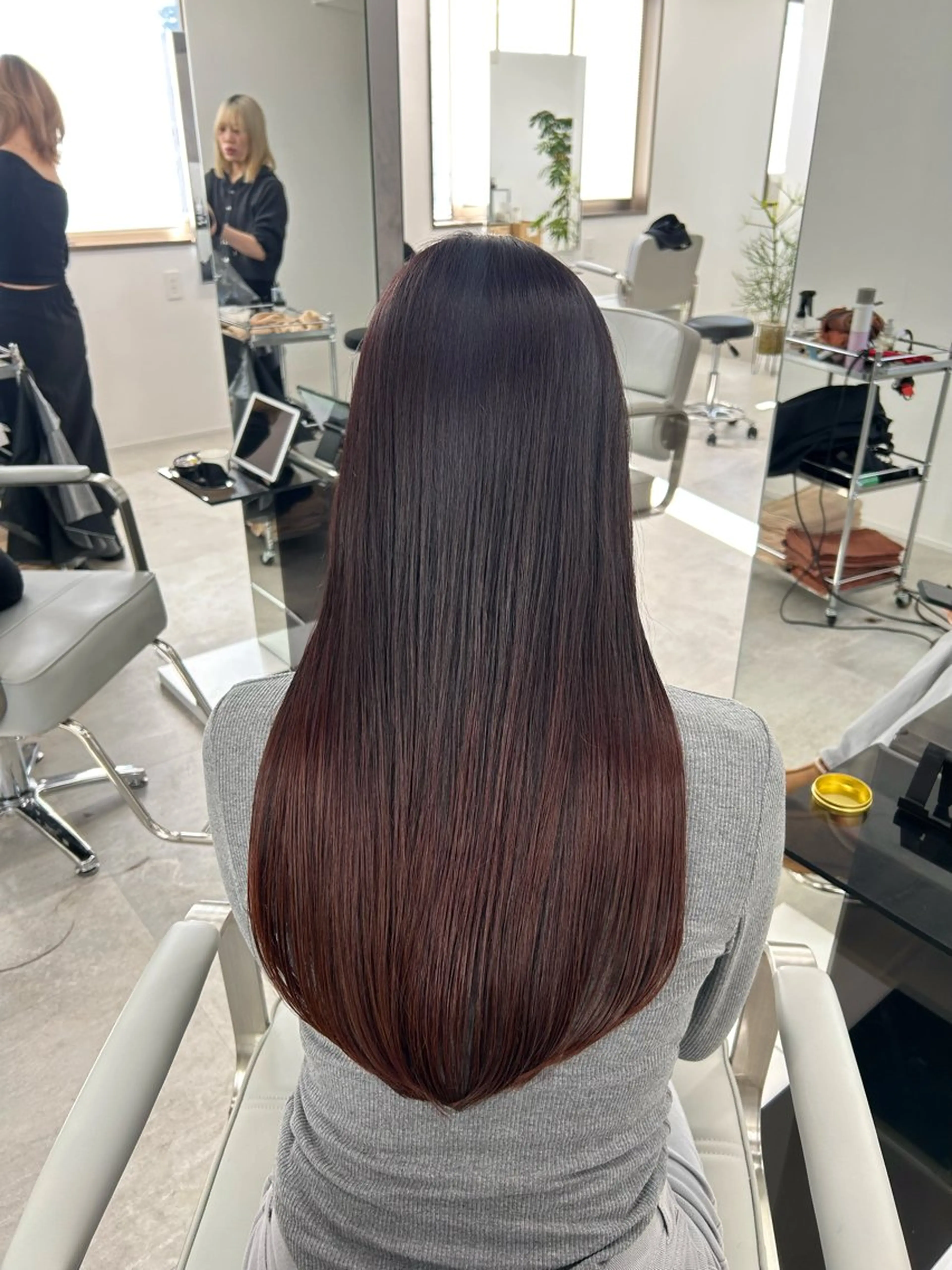 ロング カラー ♡透明感/艶カラー /haruka♡のヘアスタイル