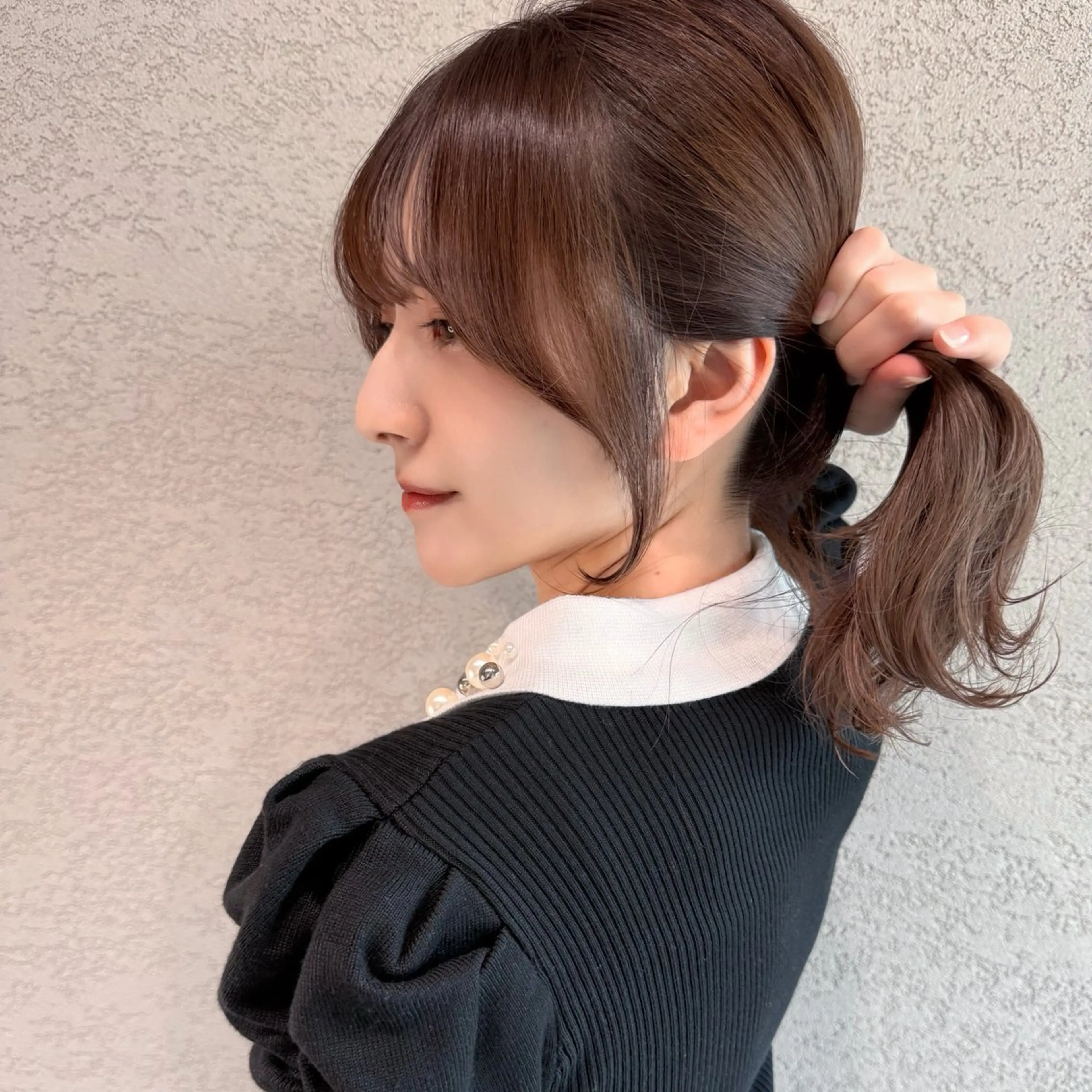 ロング カット 縮毛矯正 トリートメント 岡田洸太|似合わせ× モテ髪×美髪提案🤎のヘアスタイル