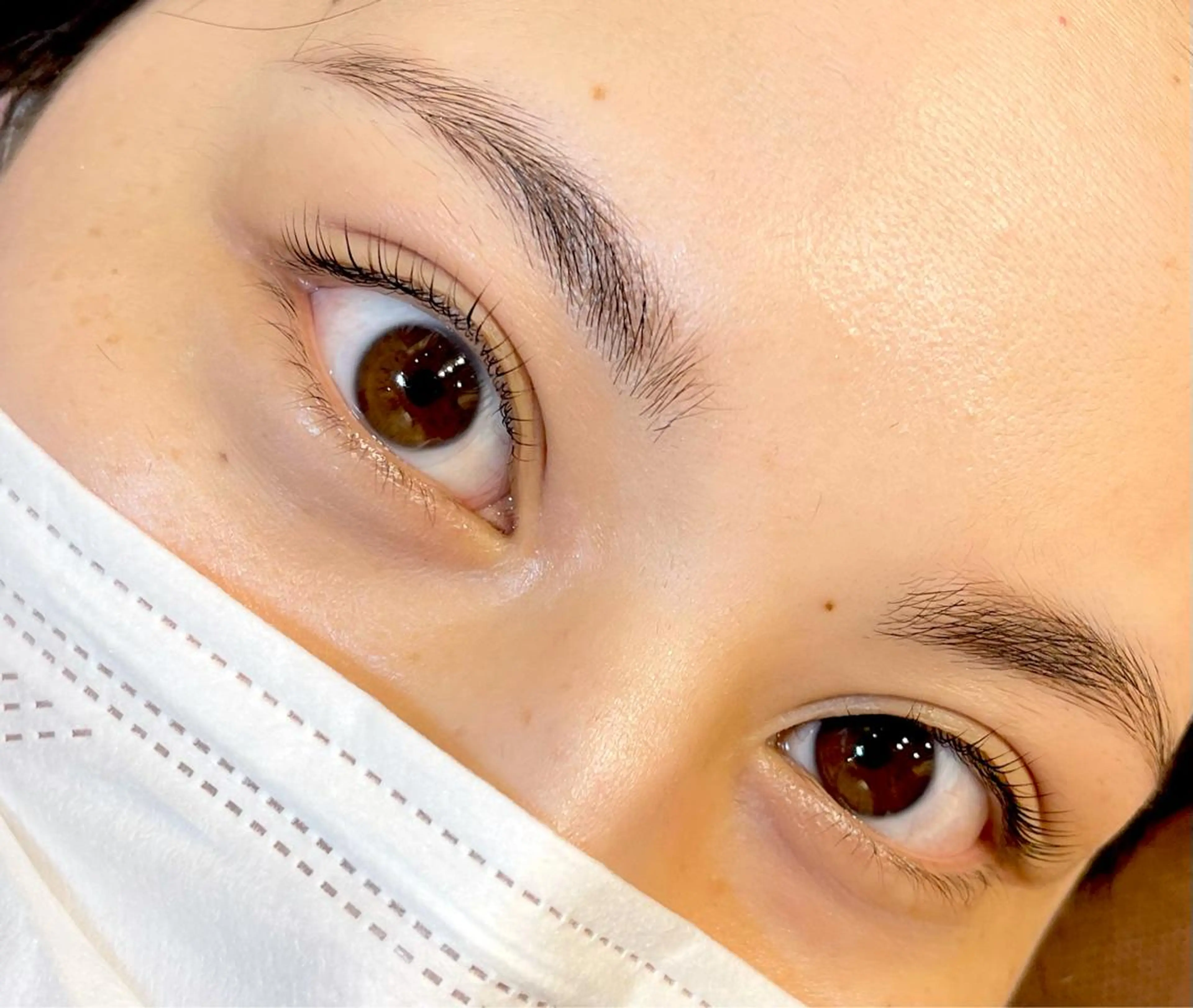 マツエク・マツパ ナチュラル パリジェンヌラッシュリフト 𝗽𝗿𝗶𝗲 * naito Rieのマツエク・マツパデザイン