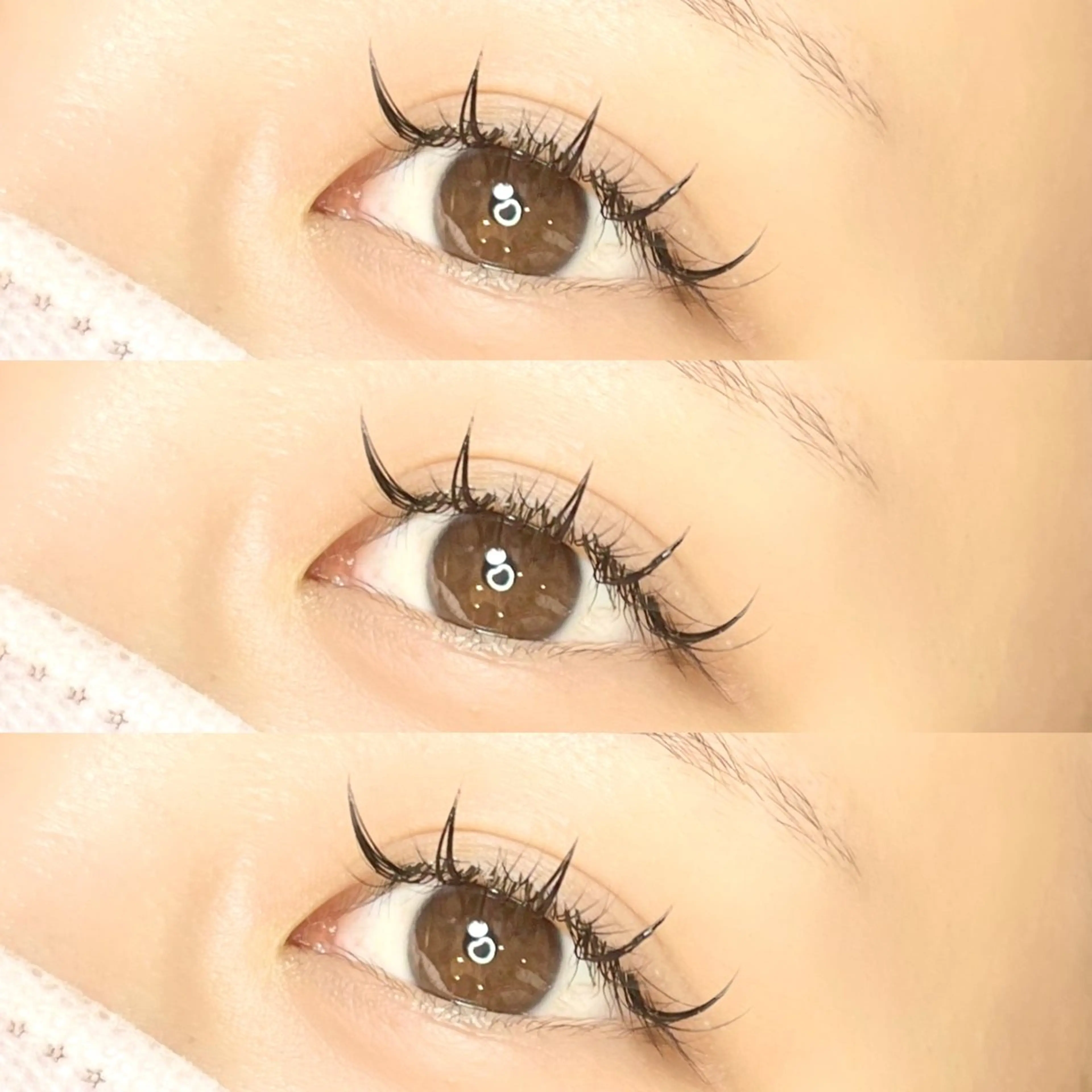 マツエク・マツパ フラットラッシュ マツエク 西村 未羽/ﾏﾂｴｸ /網紅/ﾊﾟﾘのマツエク・マツパデザイン