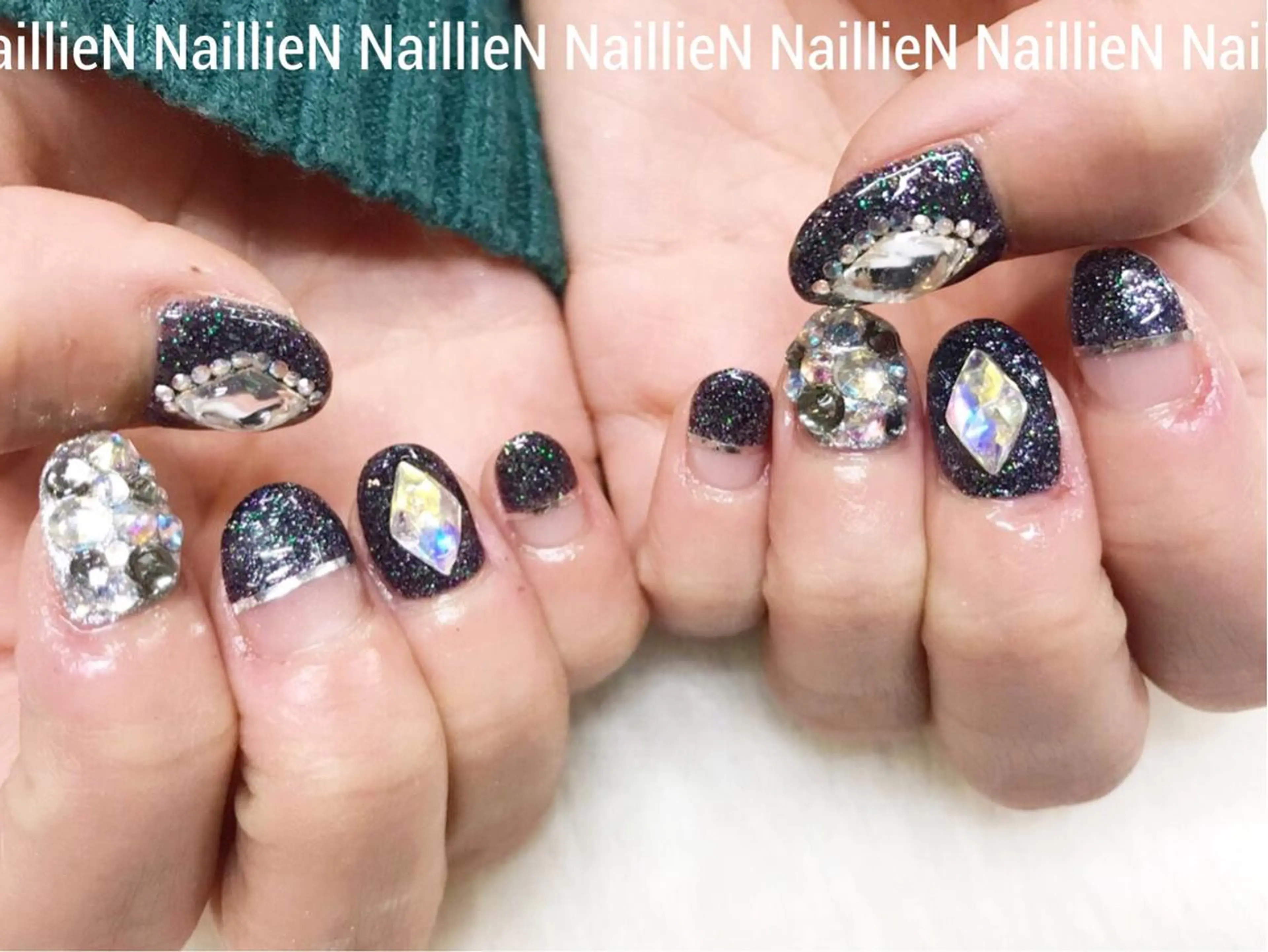 ネイル キラキラネイル Nail lieNのネイルデザイン
