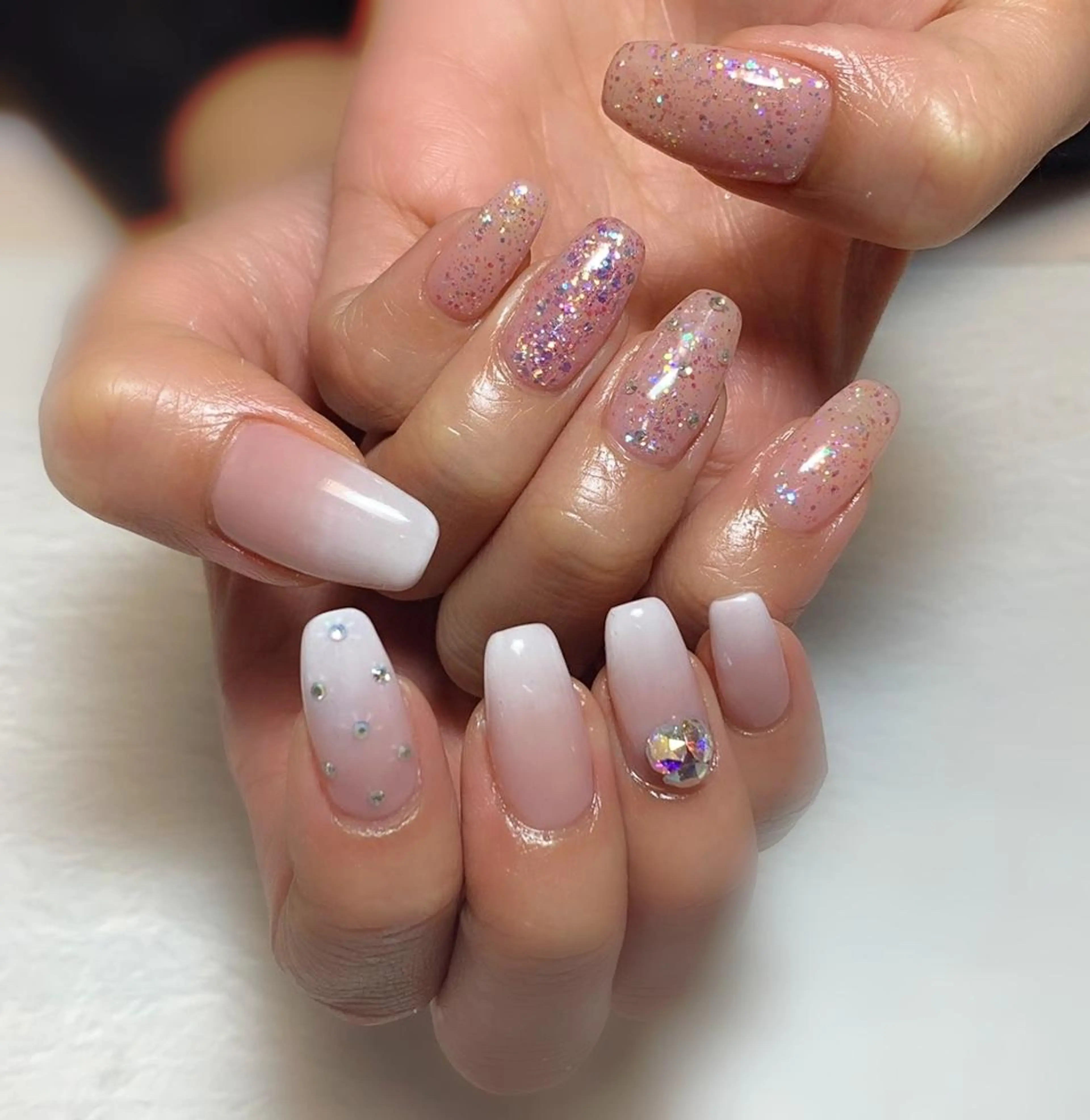 ネイル アートネイル スカルプネイル ハンドネイル I LOVE ME  NAIL.｡.:*♡のネイルデザイン