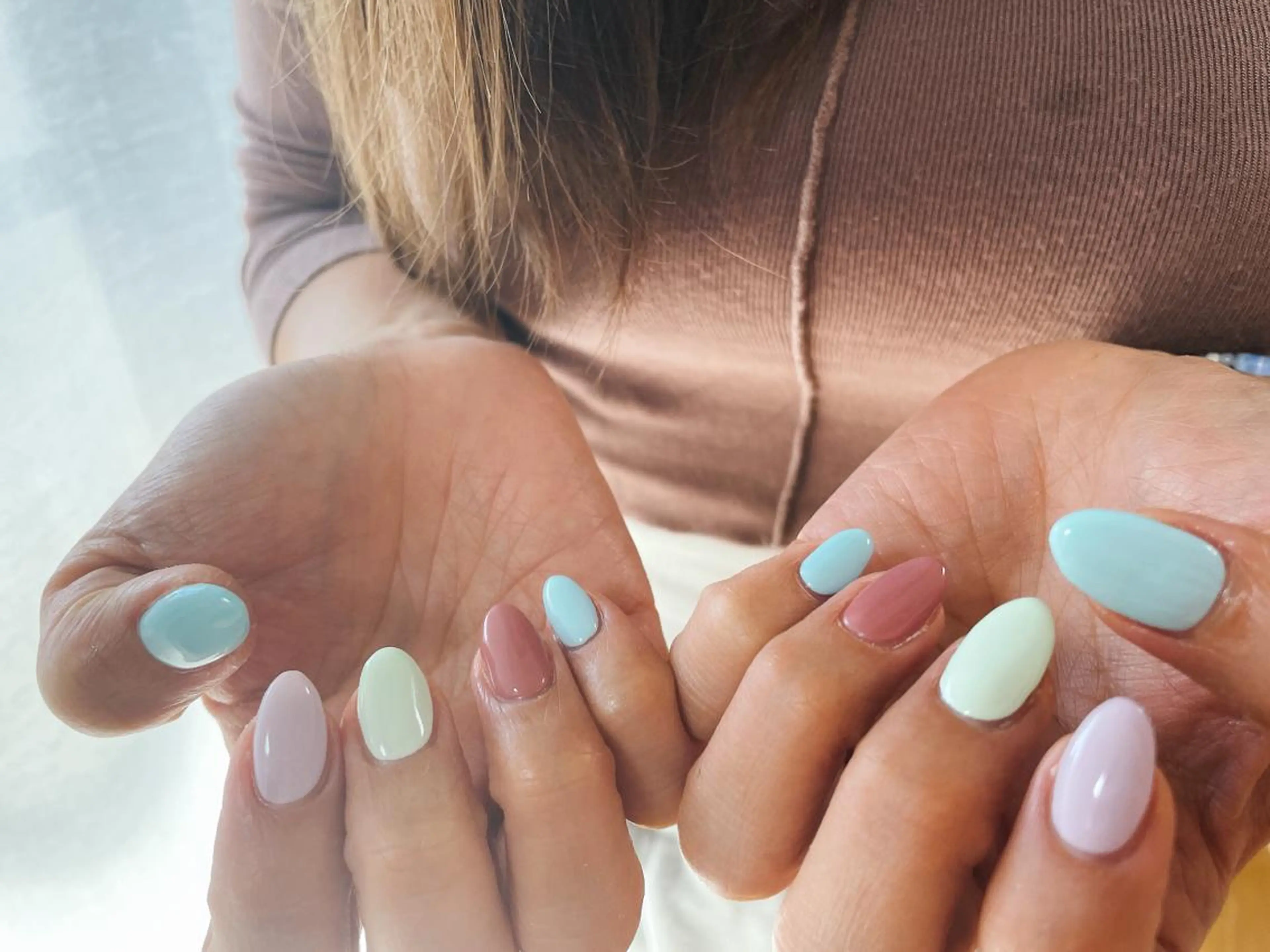 ネイル フットネイル フレンチネイル ジェルネイル ハート 韓国ネイル ハンドネイル Mogu nail 二子玉川のネイルデザイン