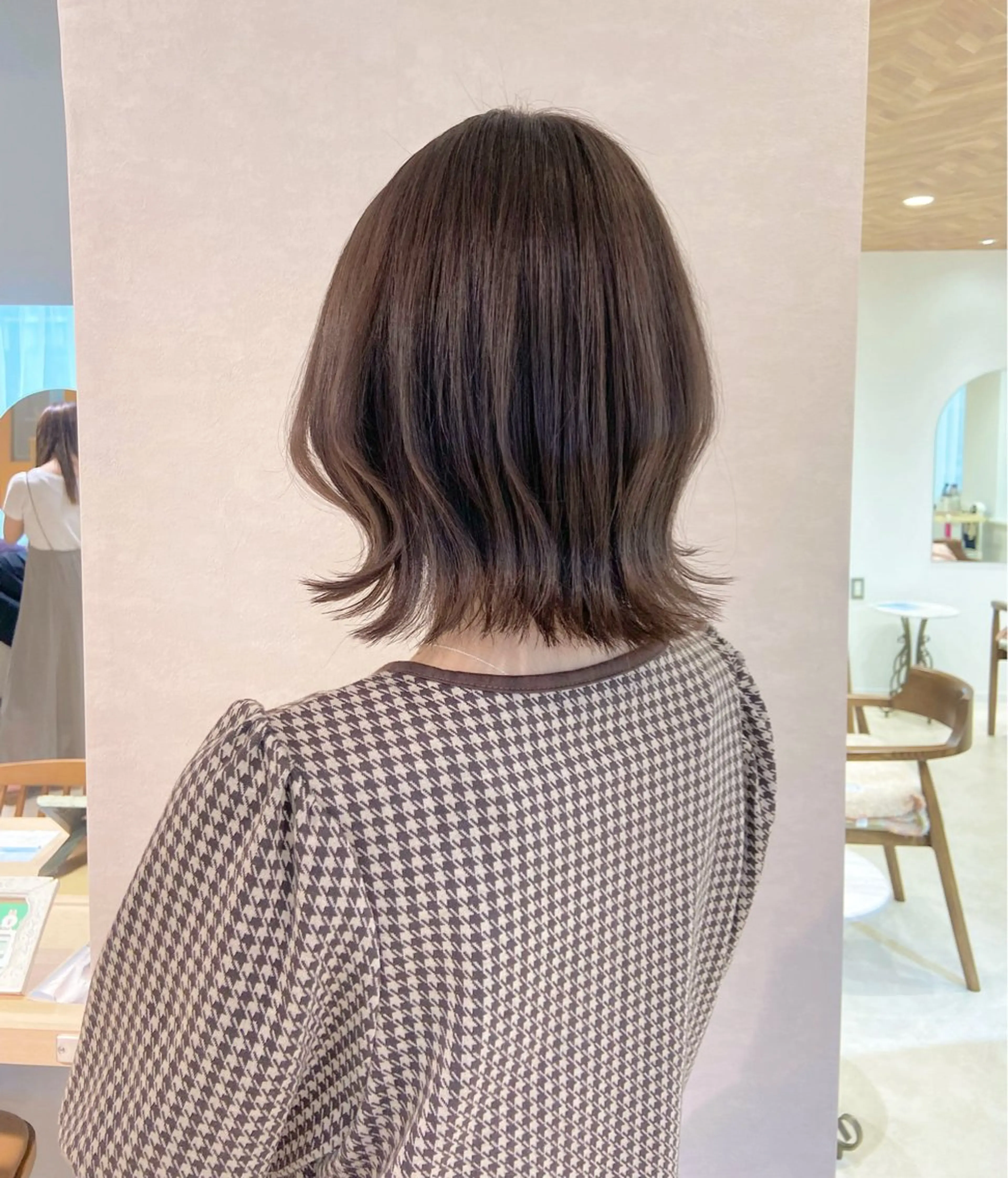 ミディアム カラー miku. 髪質改善/韓国のヘアスタイル