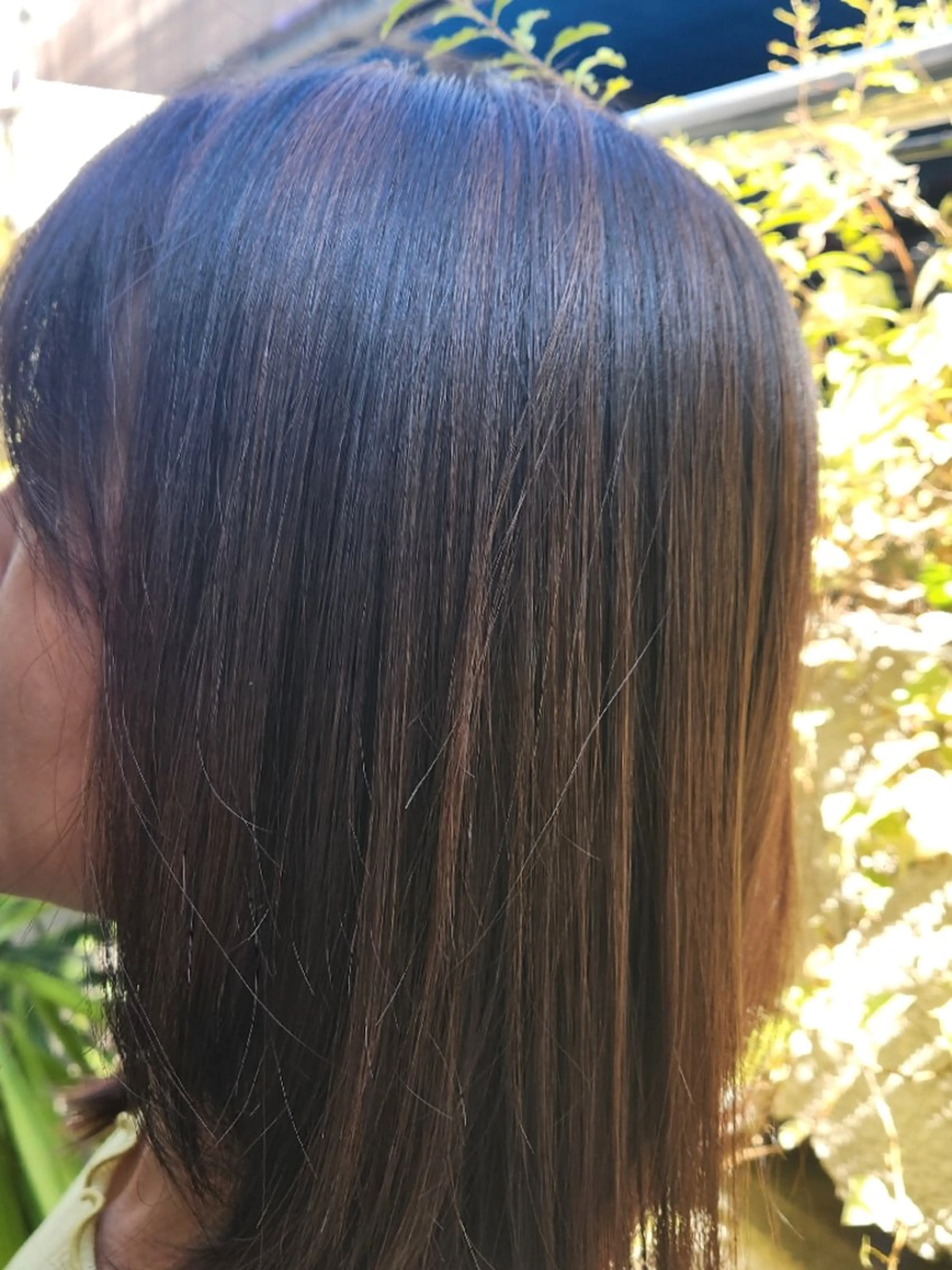 カラー ブリーチ ハイライトカラー ヘアカラー のむら りさのヘアスタイル