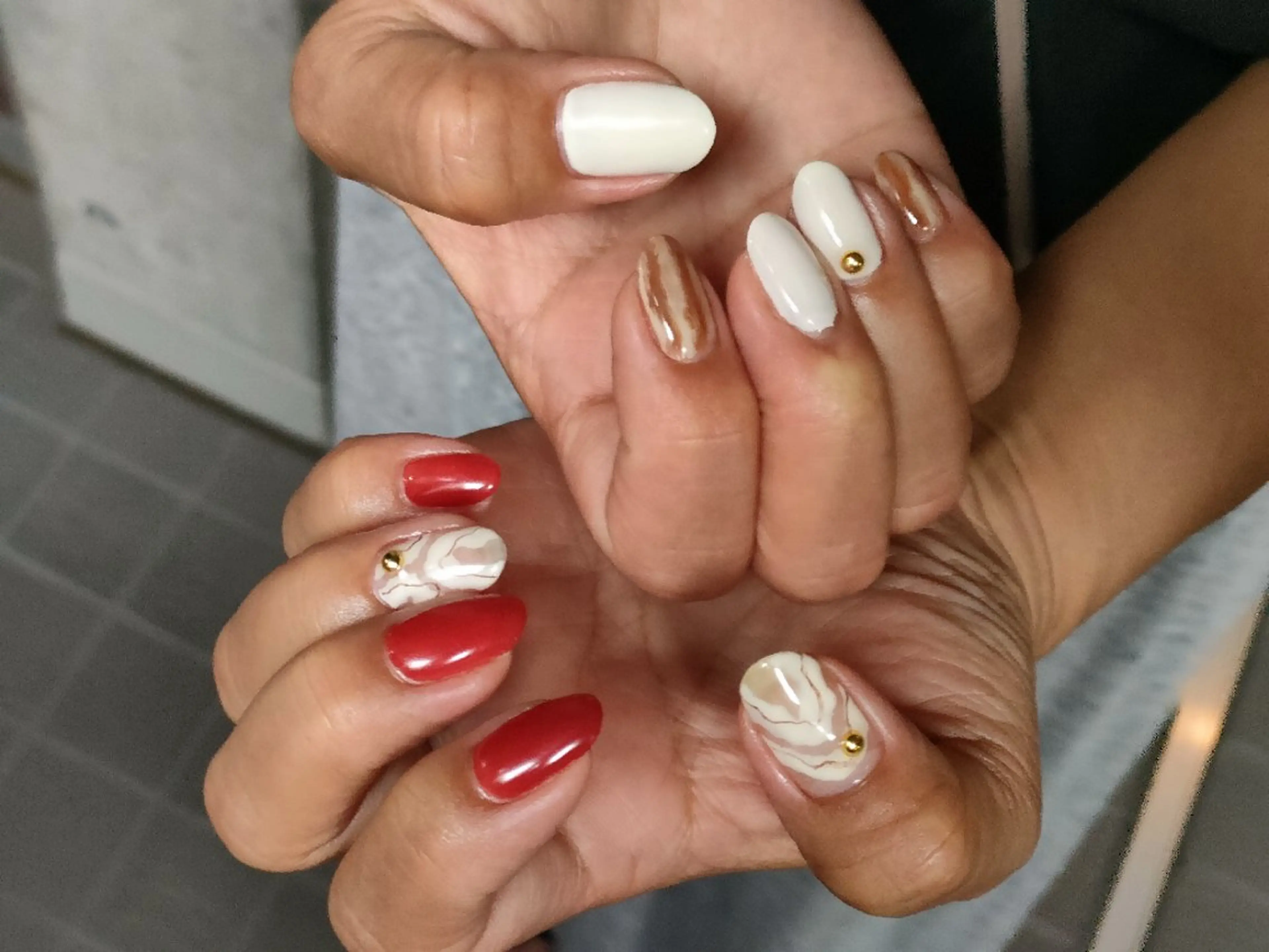 ネイル ニュアンスネイル oir. nailsalonのネイルデザイン