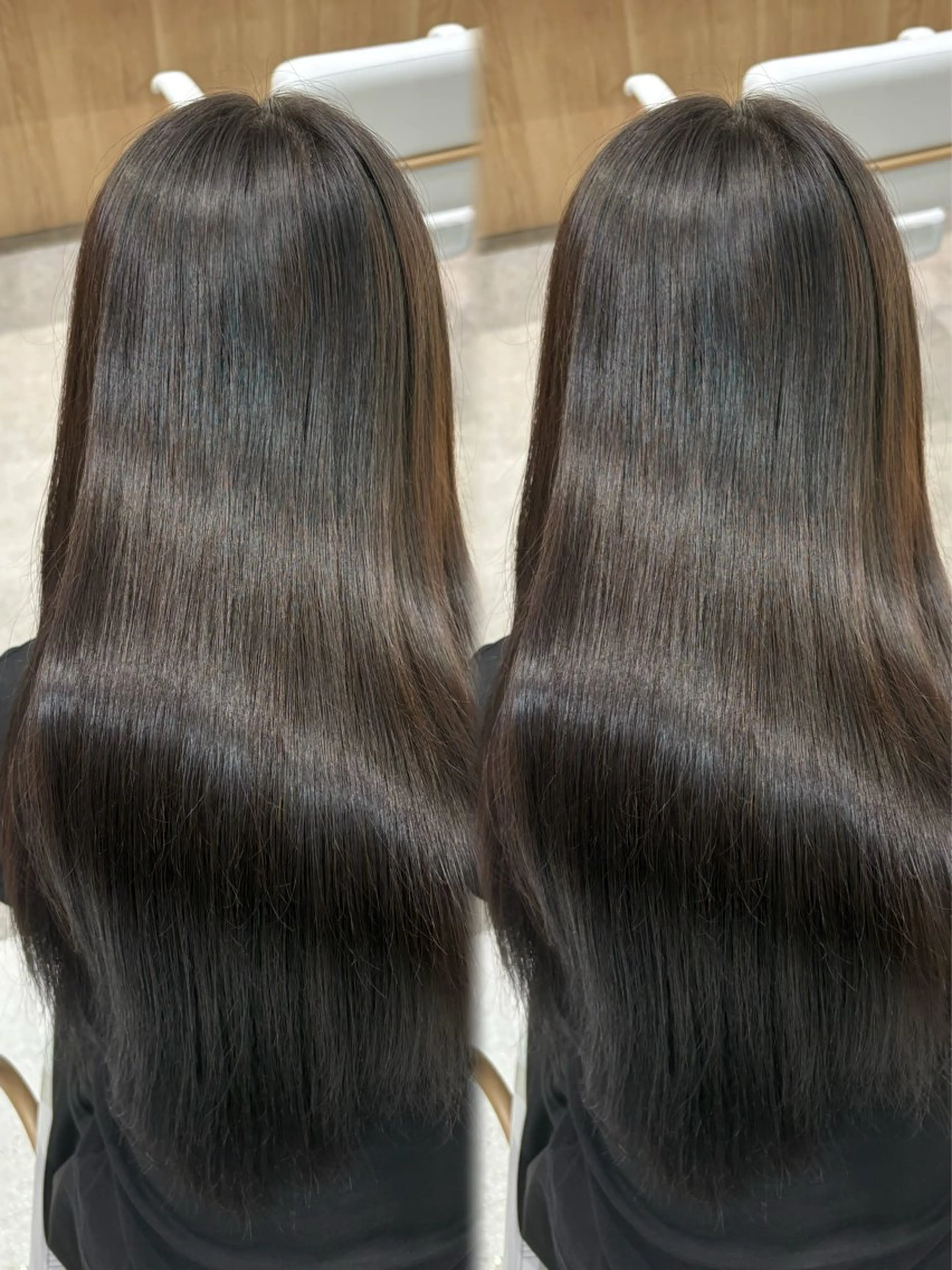 ロング 美髪縮毛矯正/ ケアカラー🍓KAEのヘアスタイル