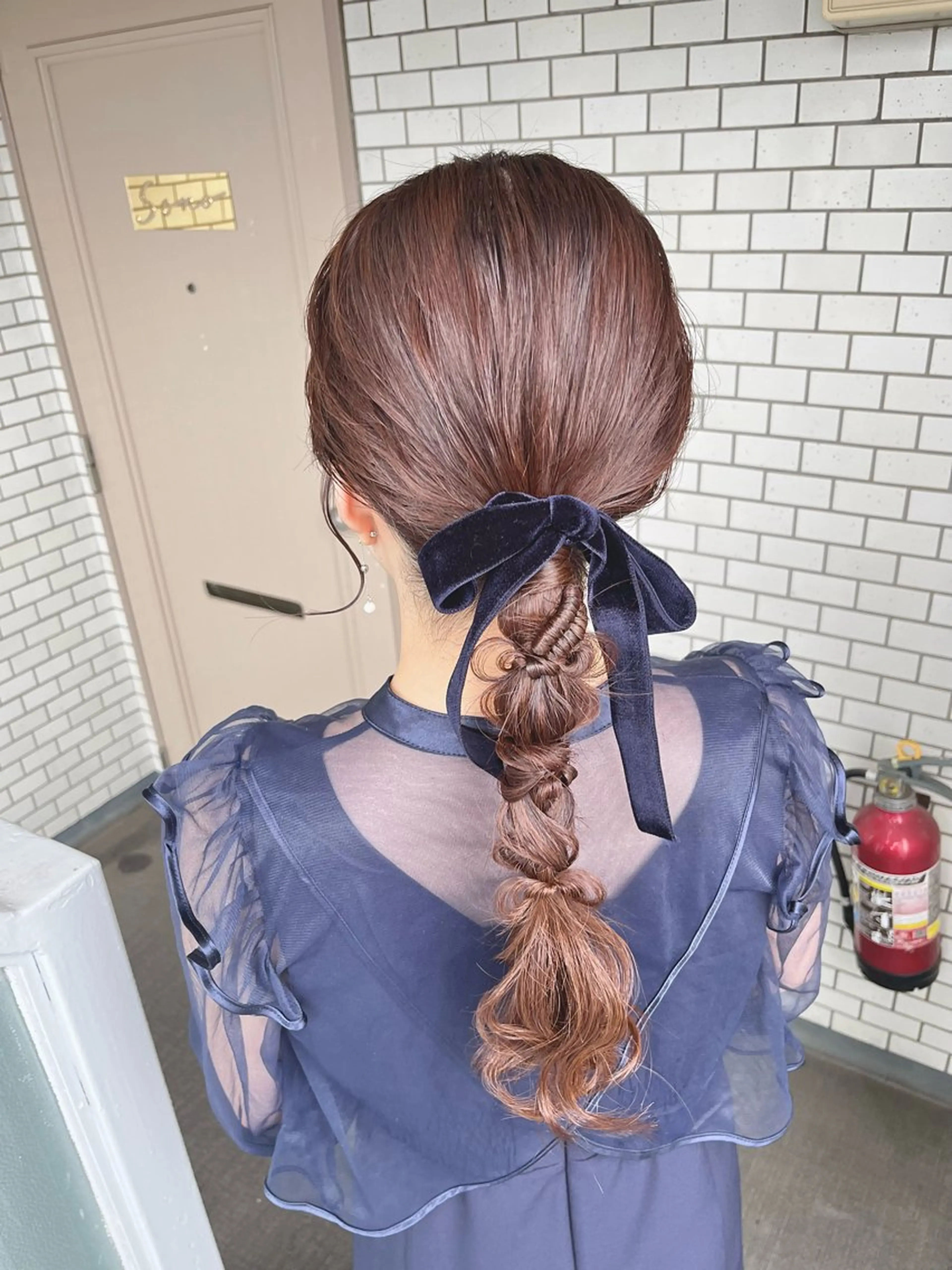 ロング ヘアアレンジ 参列♡デートゆるふわ ヘアメイク🎀みゆうのヘアスタイル