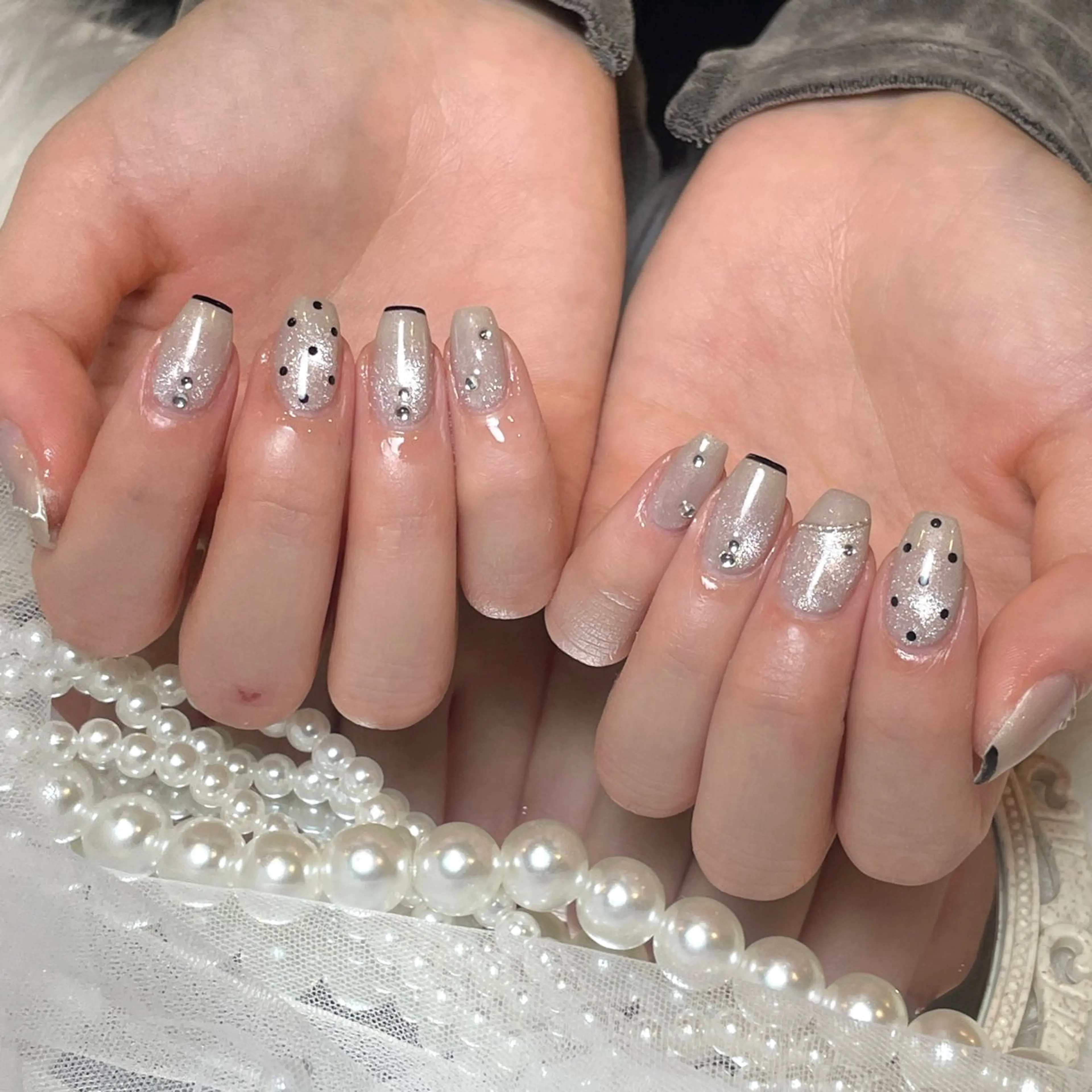ネイル ハンドネイル nailsalon Moa【モア】所属・yurika 🌷.*･ﾟのネイルデザイン