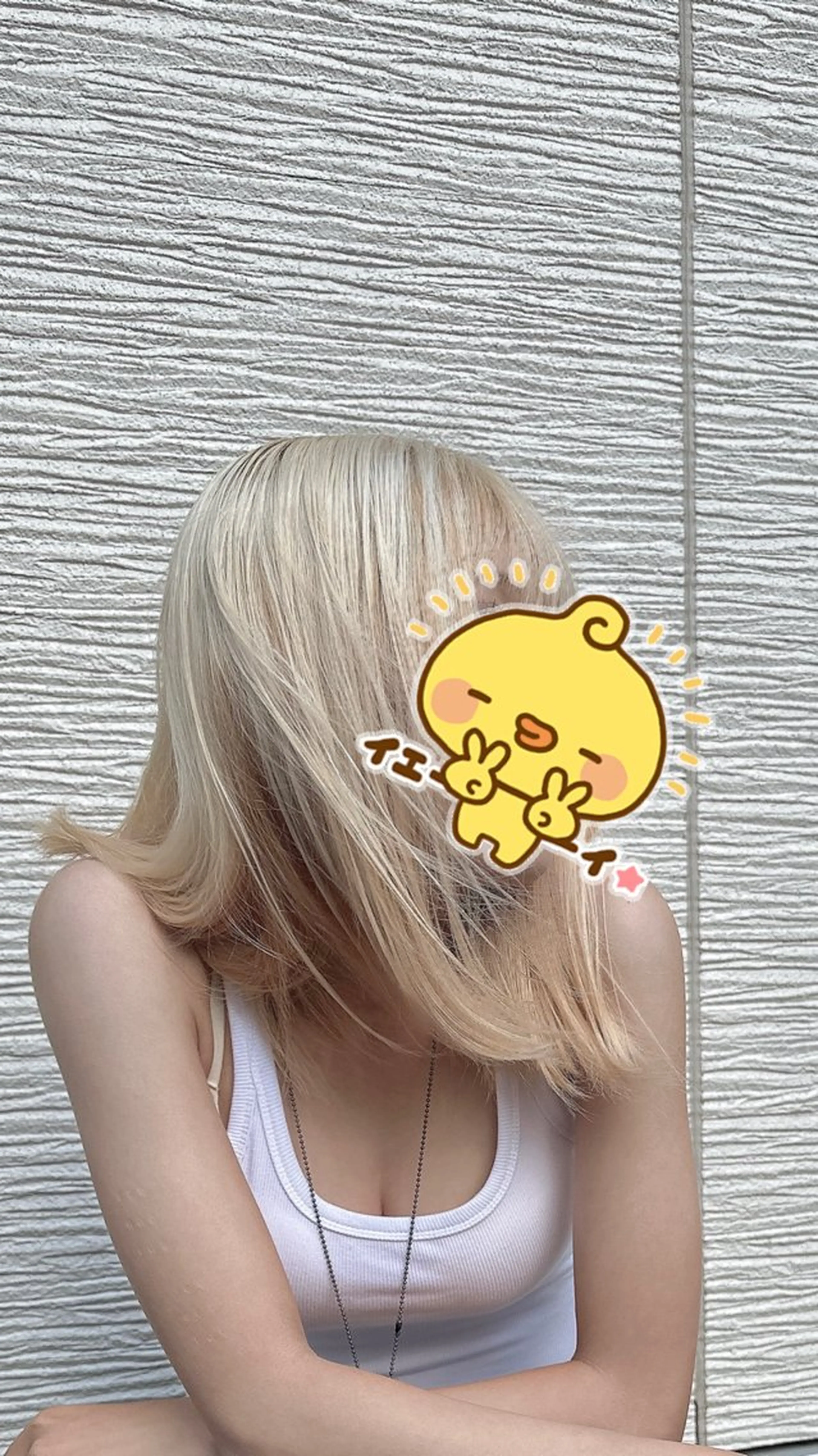 ケアブリーチ➕ワンカラーの写真