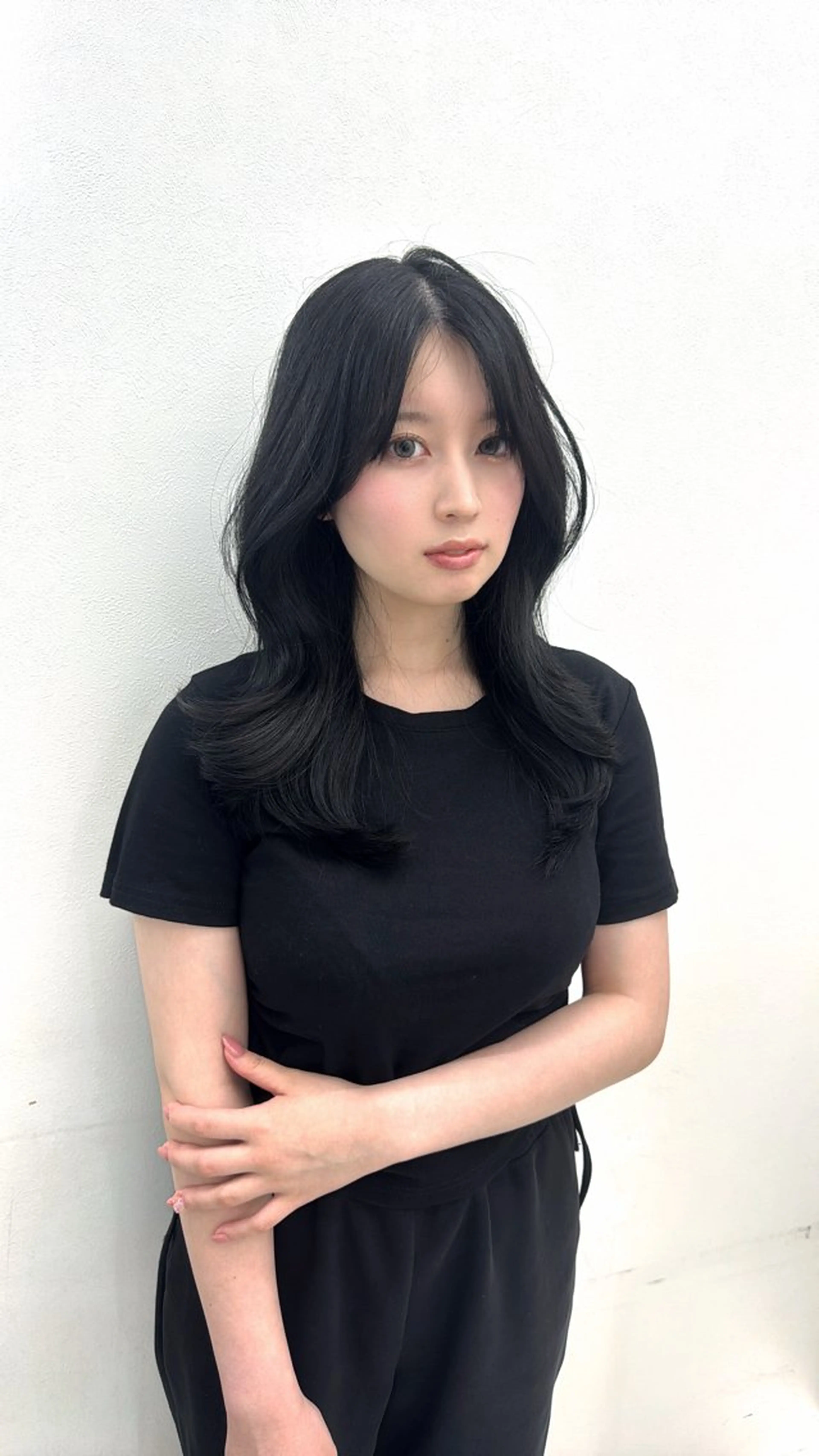 セミロング カラー ヘアセット 🎀愛されgirly ヘア🫧Ayakaのヘアスタイル