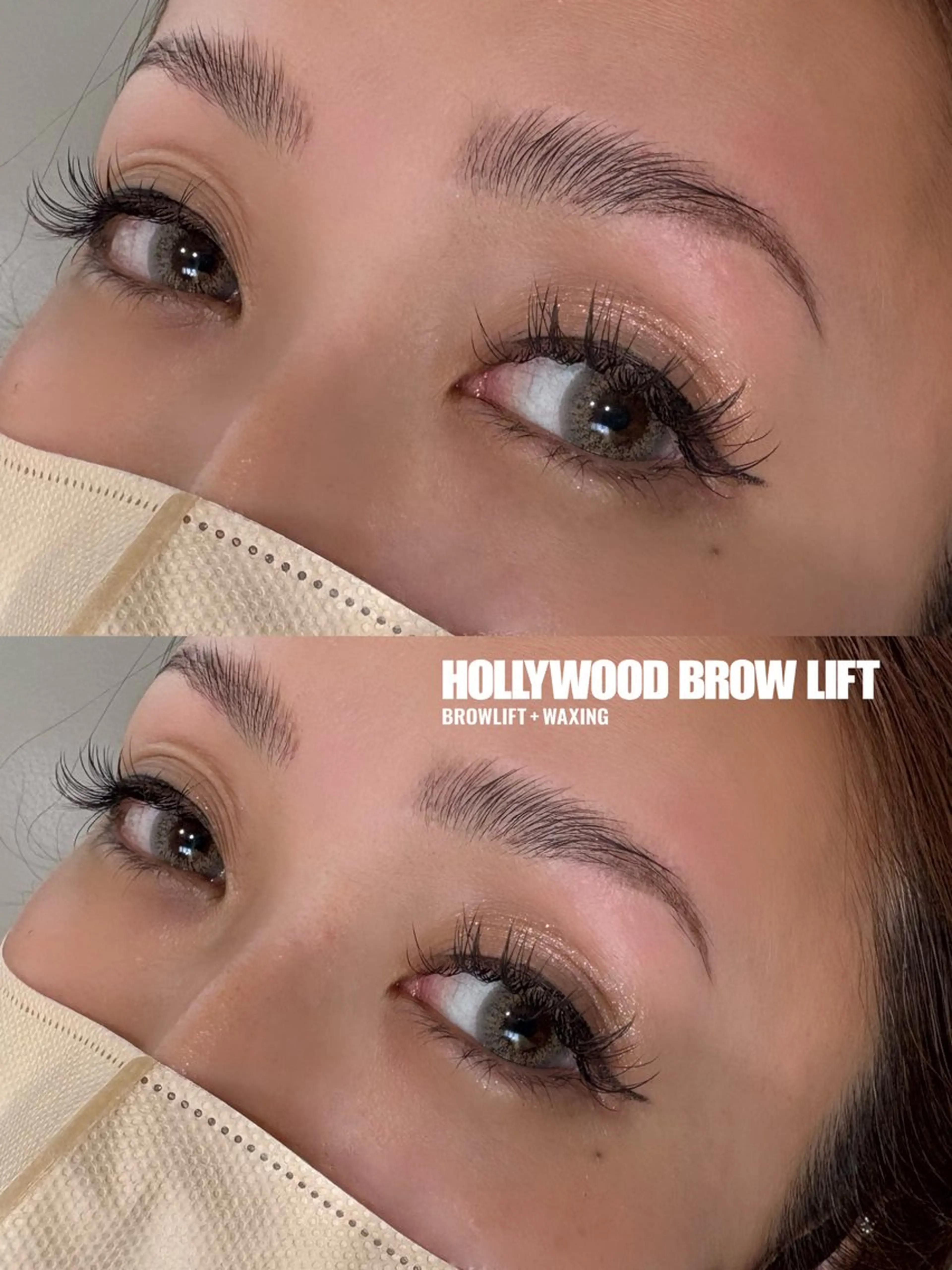 すっぴん映え◯アイブロウ/まゆげ/ハリウッドブロウリフト/HBL/眉ワックス／メンズアイブロウの写真