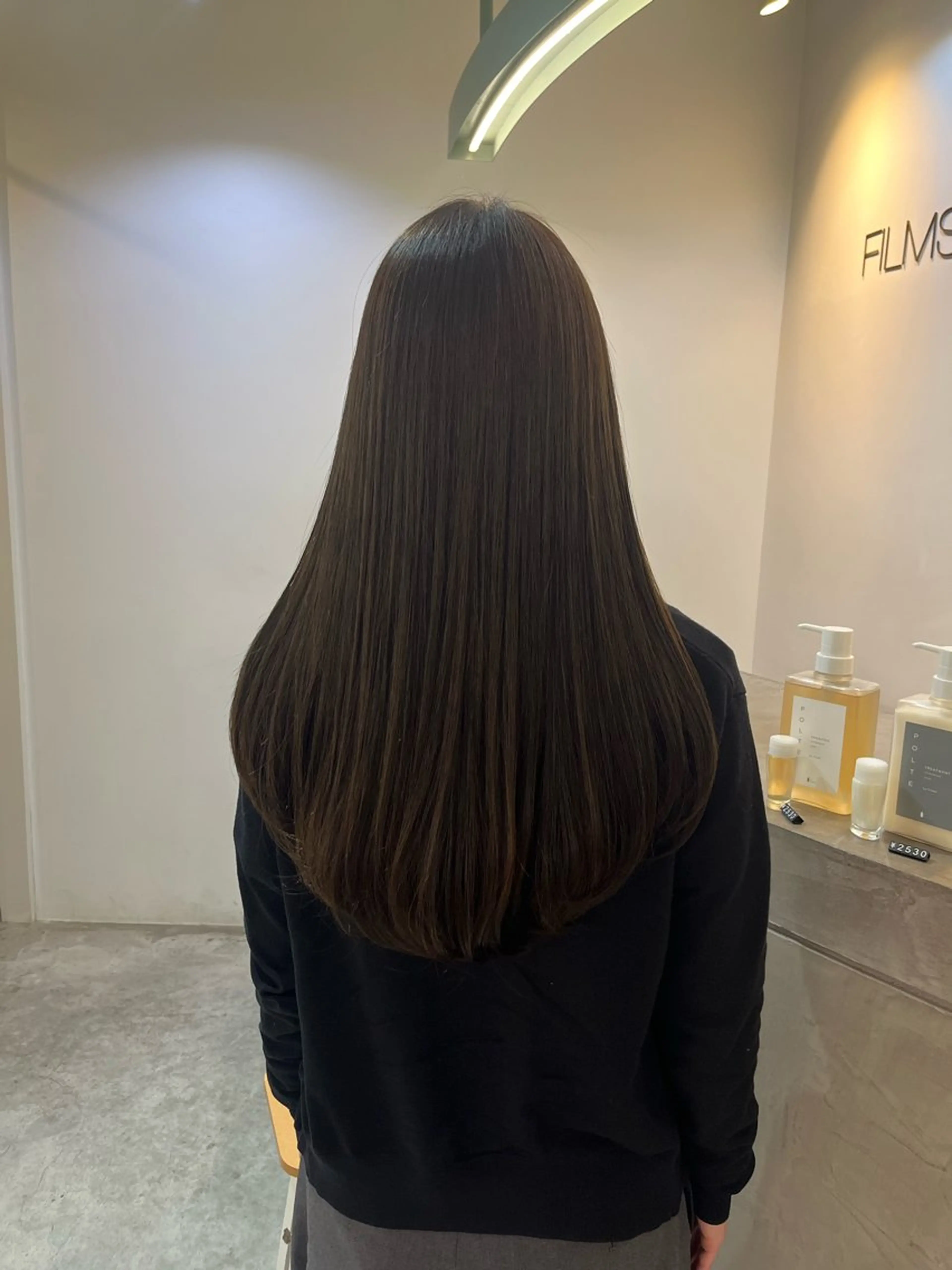 ロング カラー morita yunaのヘアスタイル