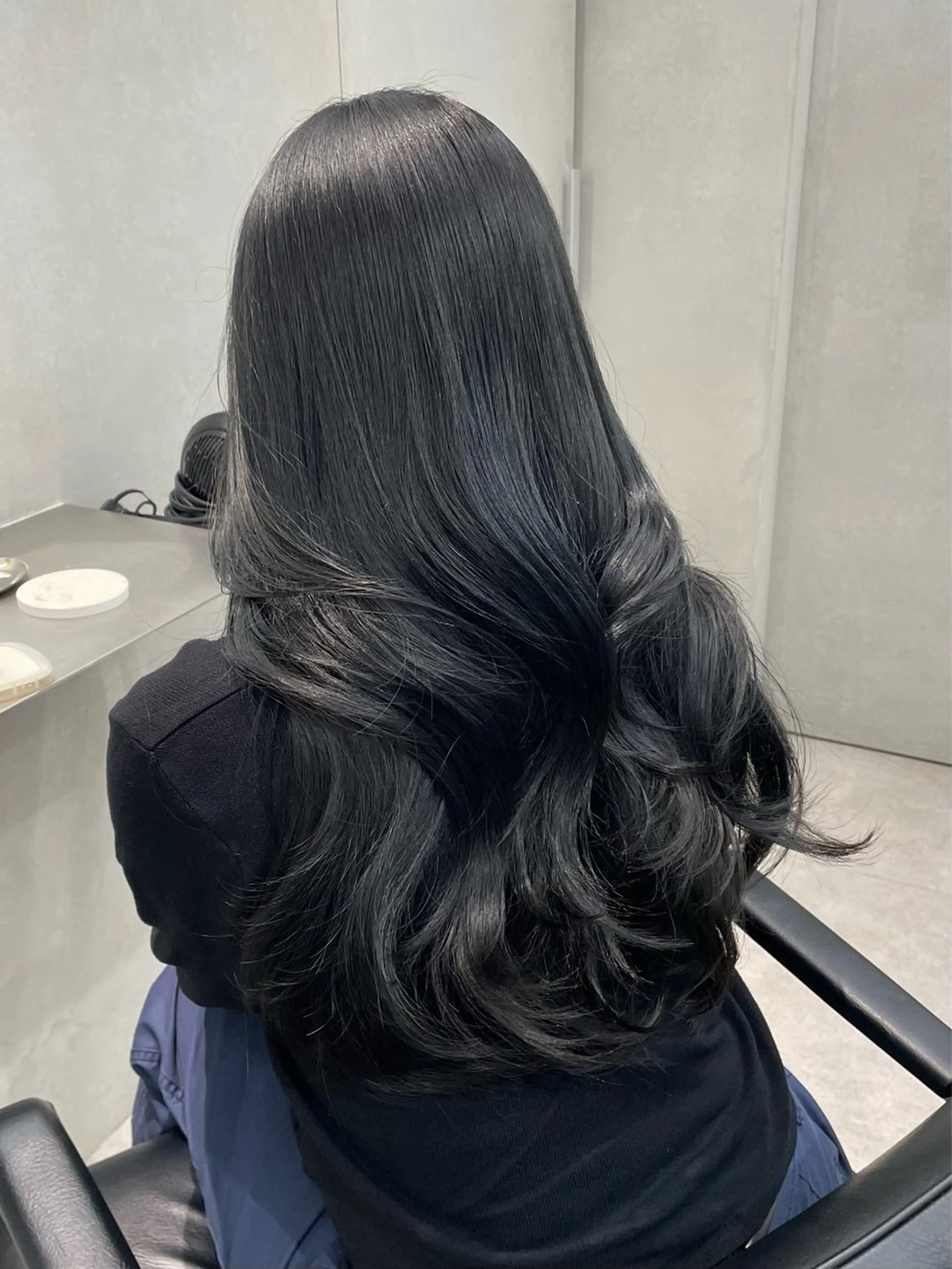 セミロング カラー アッシュ アッシュブラウン ベージュカラー ブラウンカラー 透明感カラー 表参道/透明感 グレージュ/ブラウンのヘアスタイル