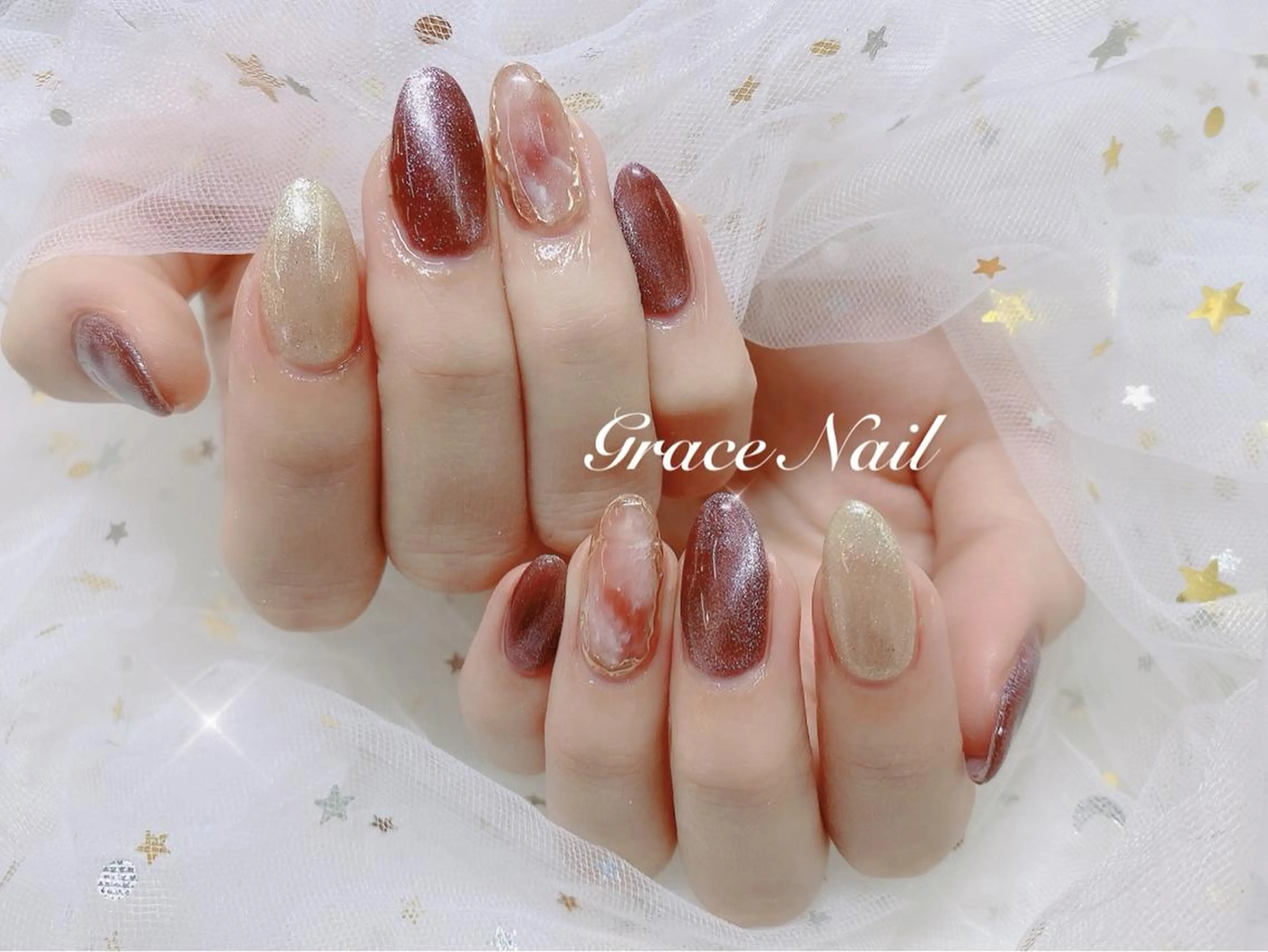 ネイル ☆*。Grace Nail。*☆のネイルデザイン