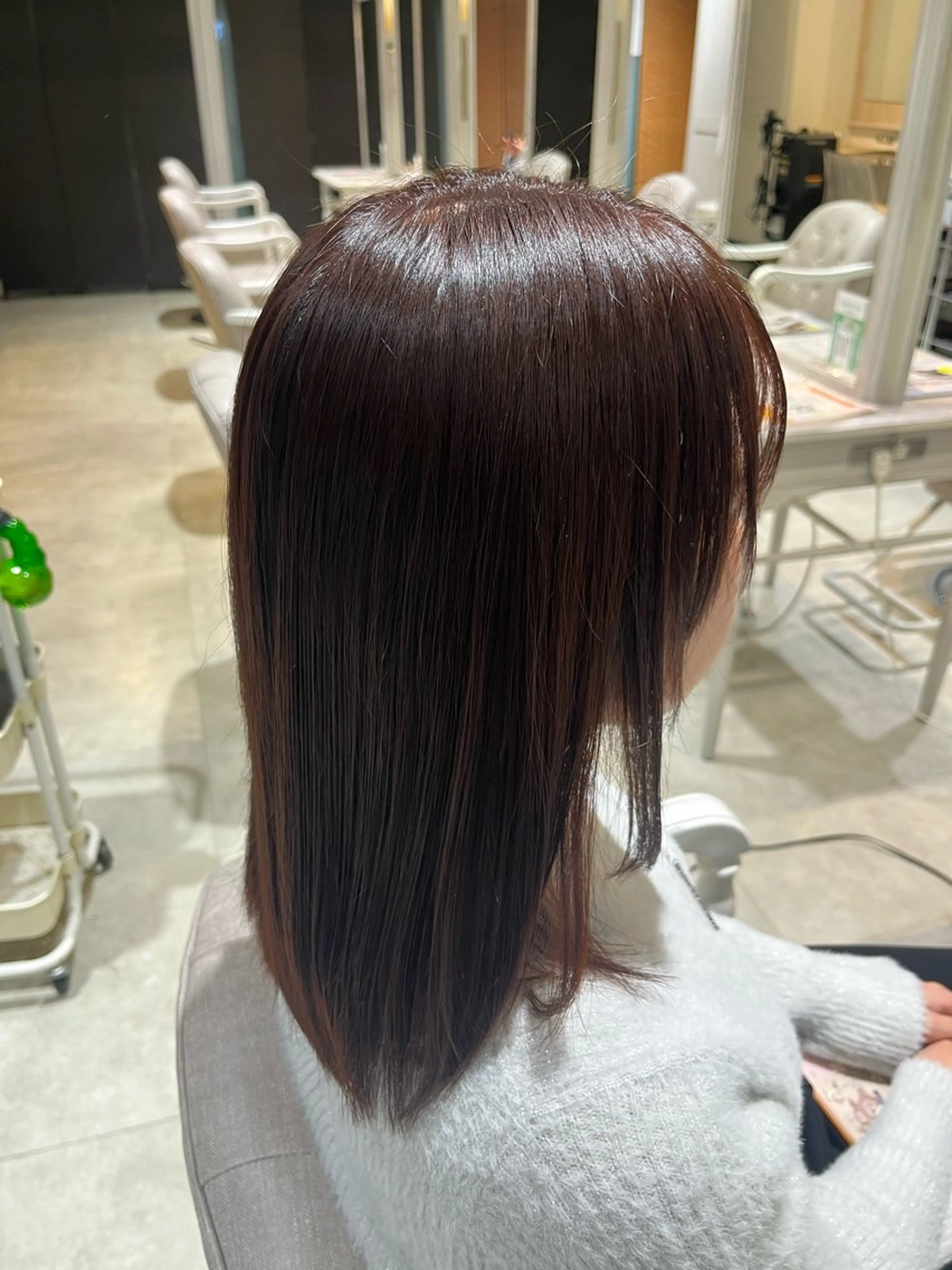 髪質改善カラー+トリートメント❣️の写真