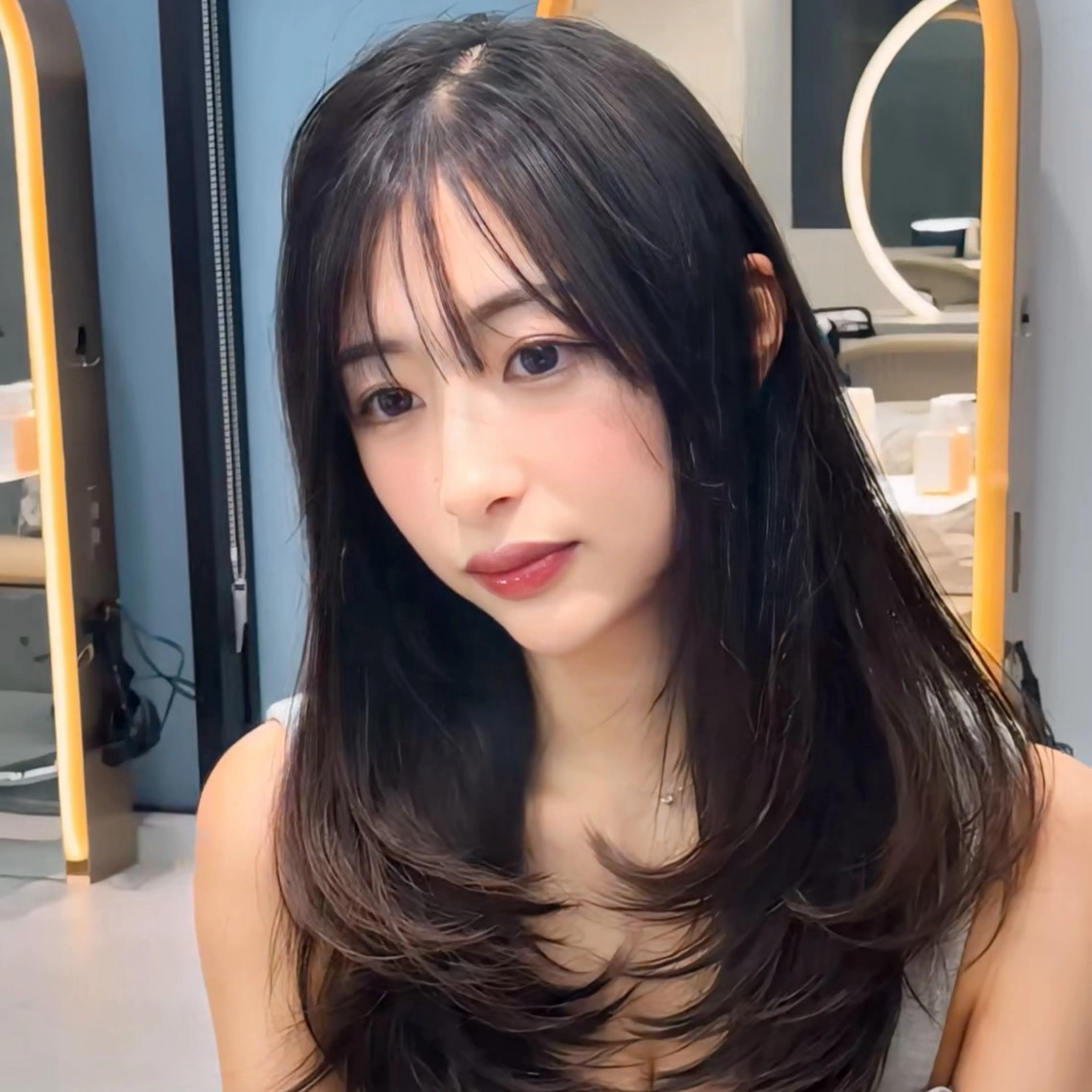 🩶ミニモ限定価格🩶カット+ブリーチ無しダブルカラー+クイックトリートメント✨¥16,980→¥15,980💕の写真