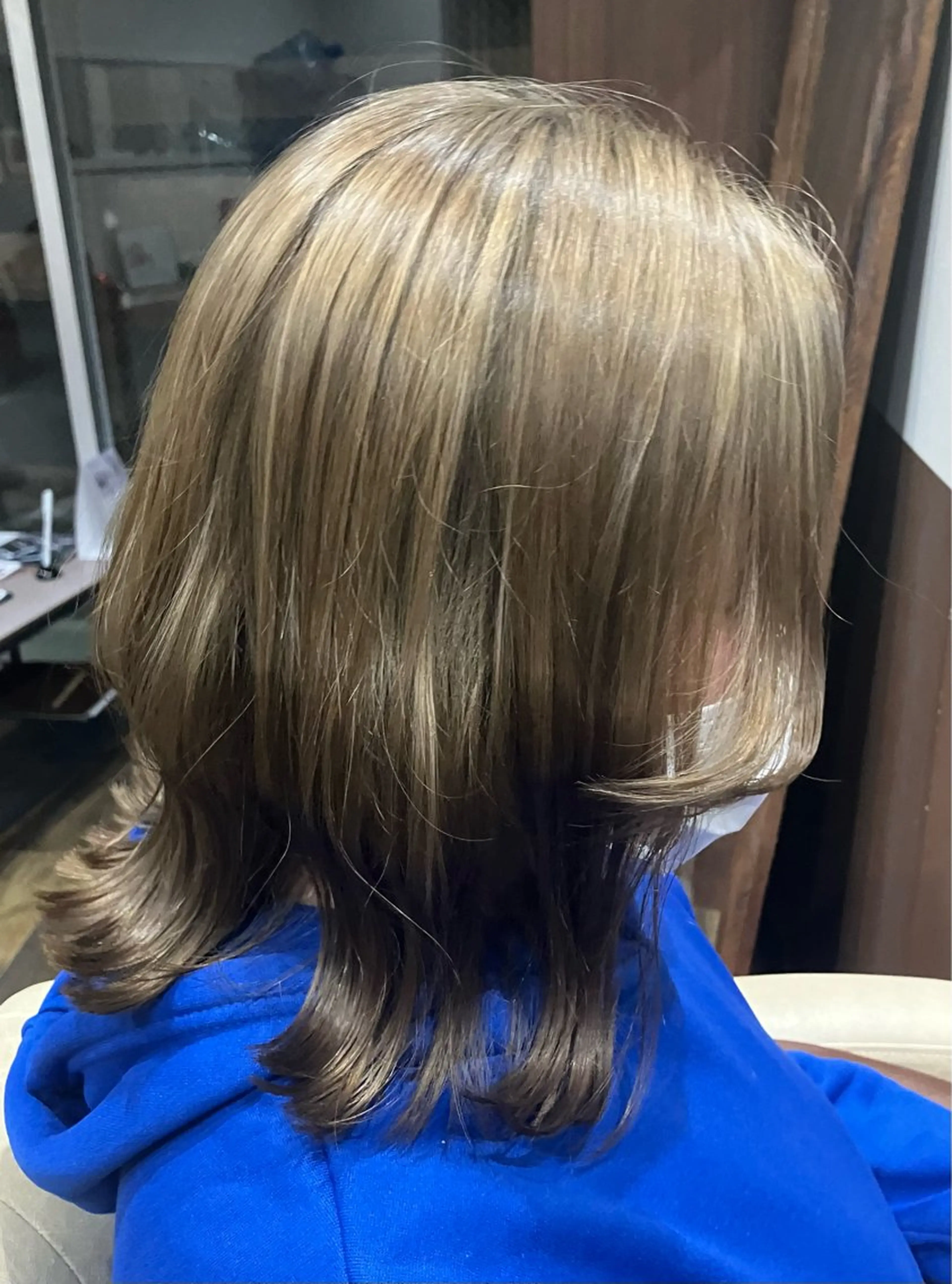 ミディアム 平川 かなこのヘアスタイル