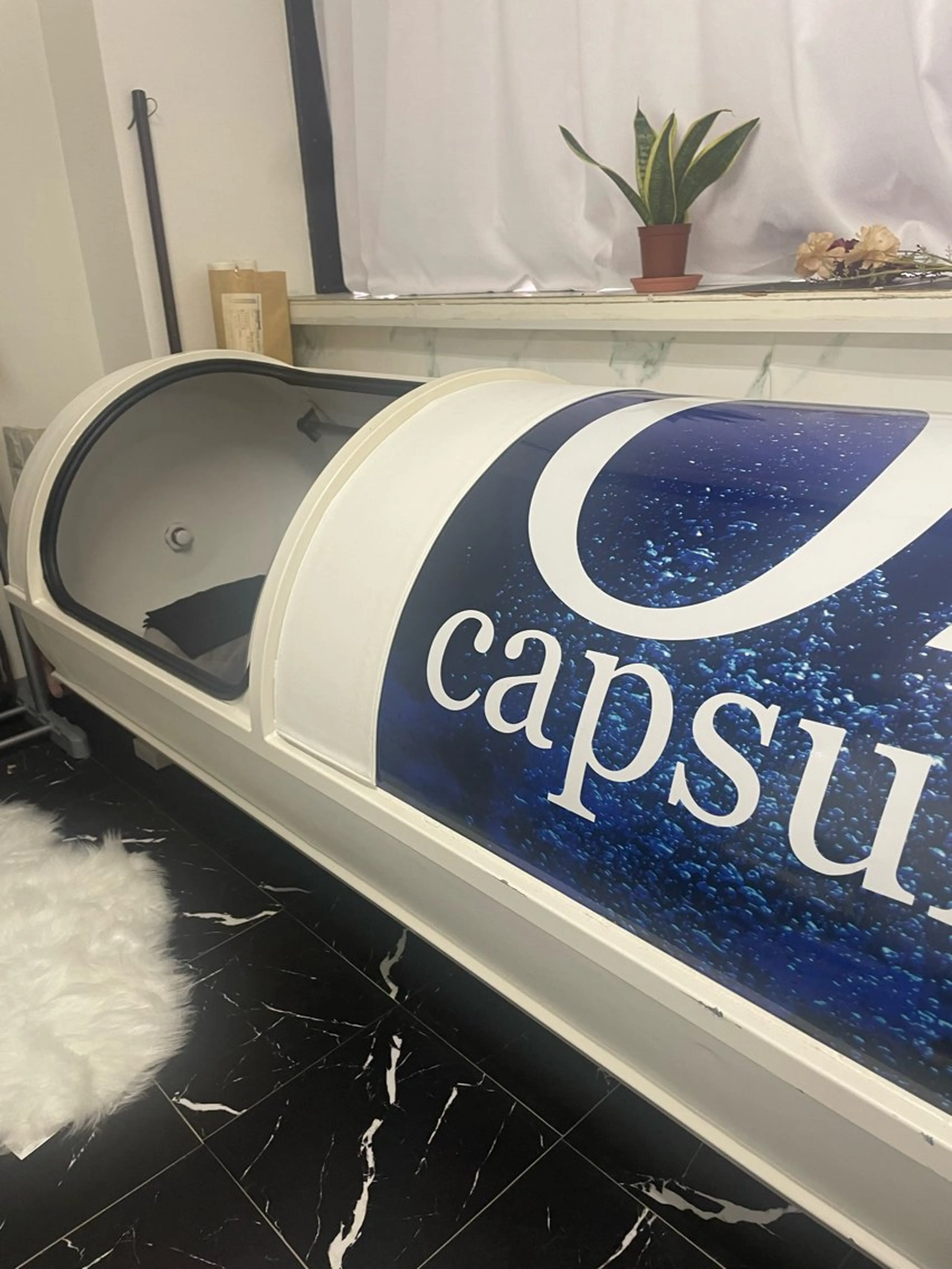 酸素カプセル30分の写真