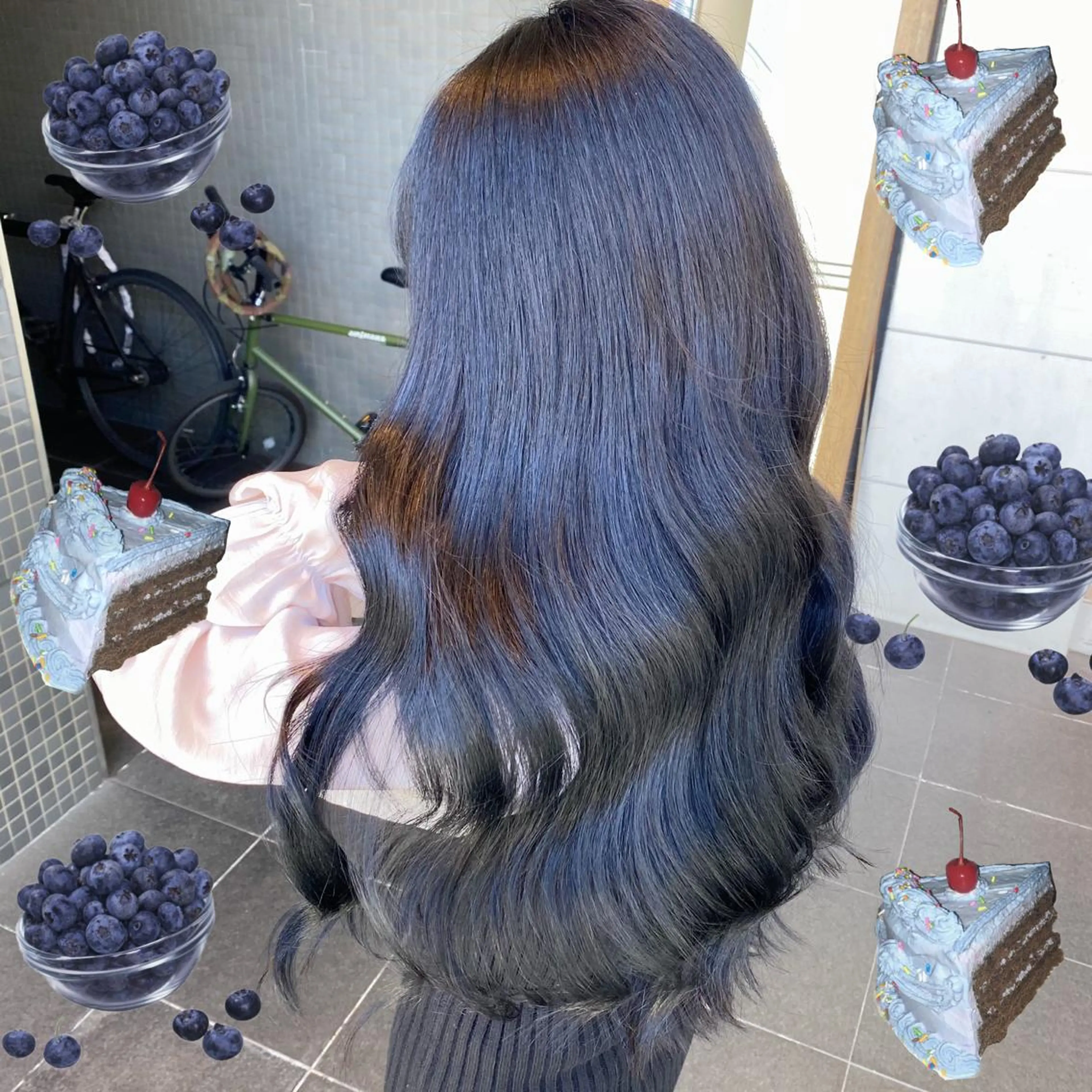 ロング カラー salon village所属・色落ちまで可愛い🧚 心斎橋hikaruのヘアスタイル