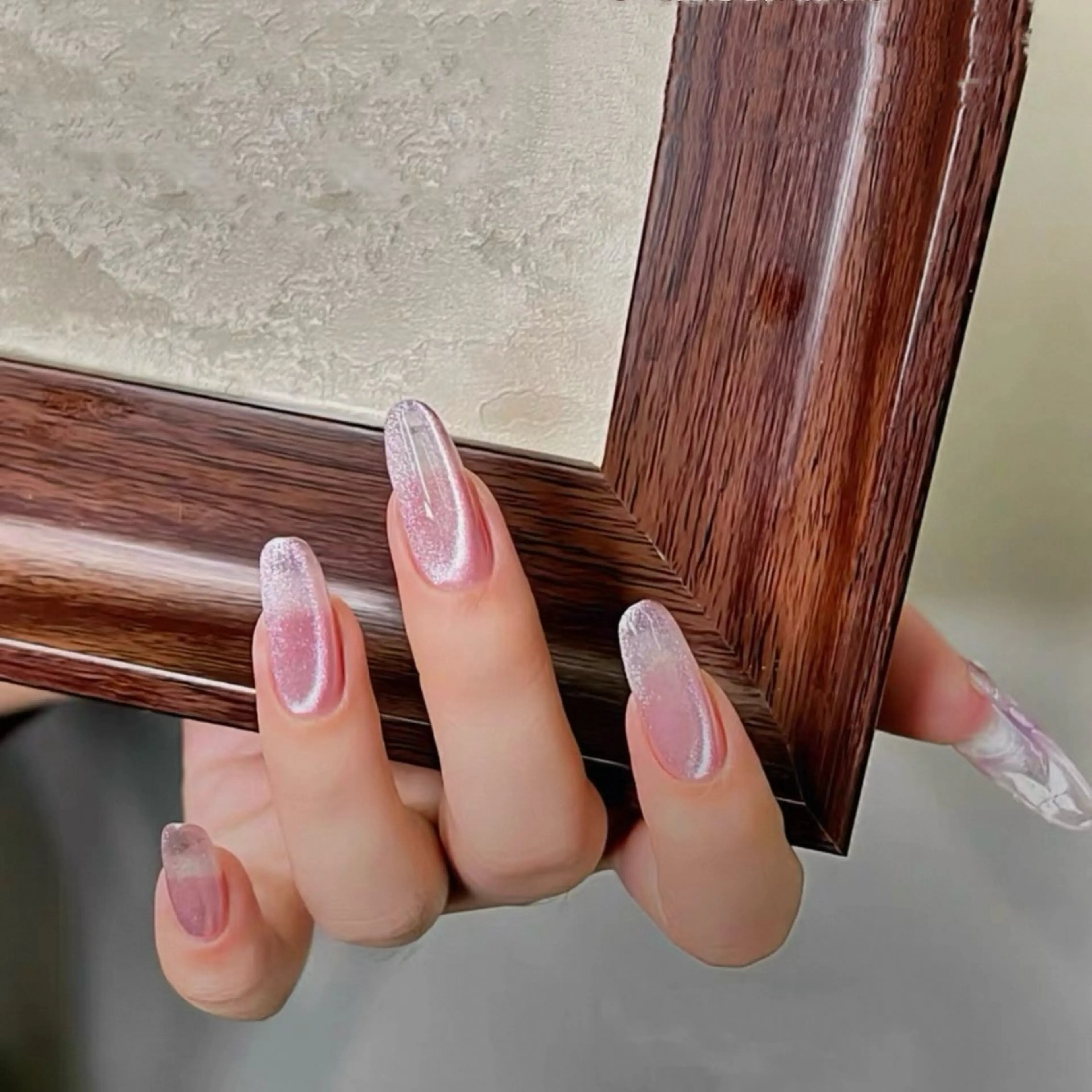 ネイル チークネイル フラッシュネイル マグネットネイル ワンカラーネイル ワンホンネイル ハンドネイル ハンドケア 🫧OPELIA NAIL渋谷🫧のネイルデザイン