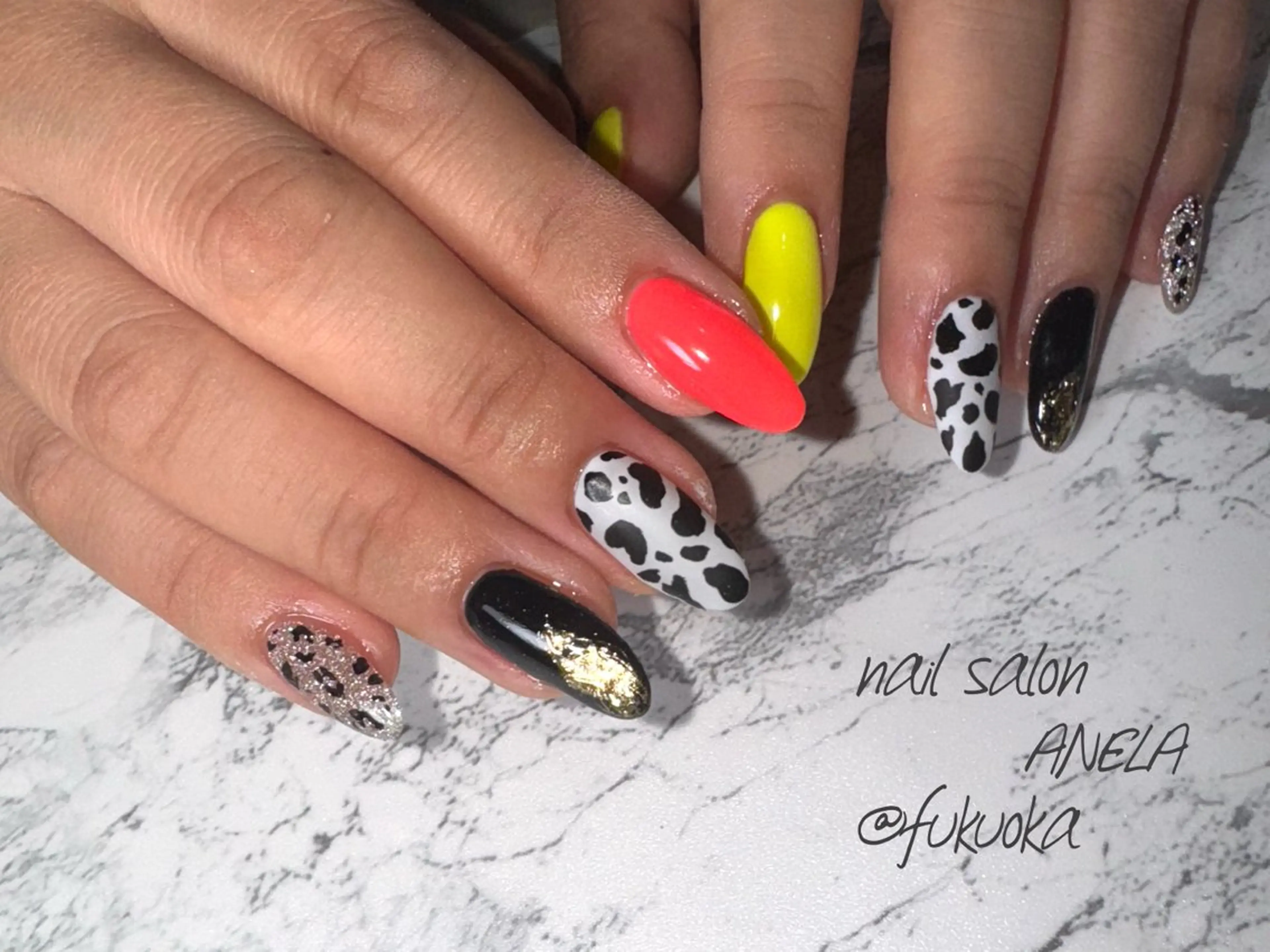 ネイル ハンドネイル フットネイル nail salon ANELA所属・nail salon ANELA mayaのネイルデザイン