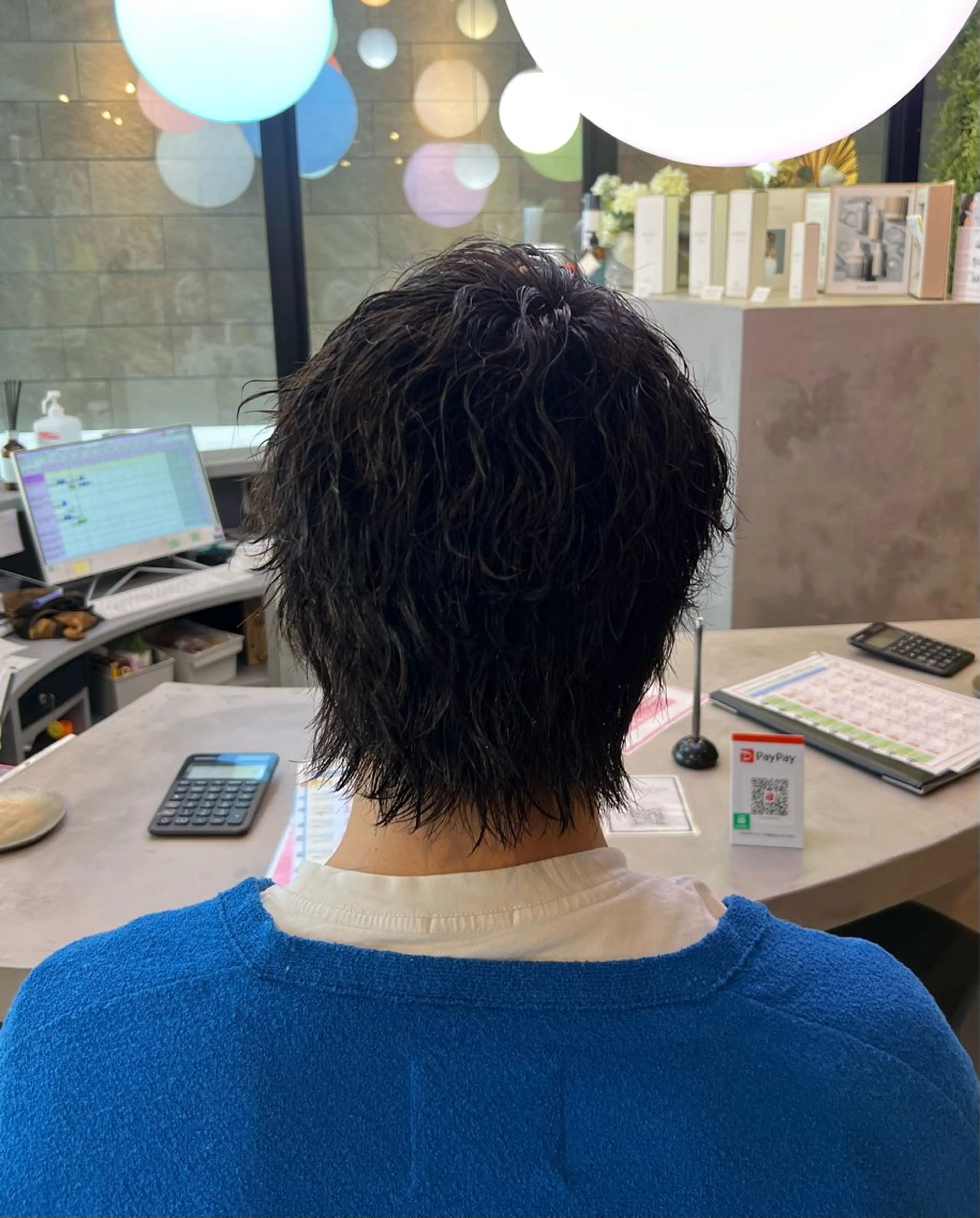 【minimo特別価格🌟】cut➕波巻きparm(シャンプーブロー込み🧴🫧)の写真