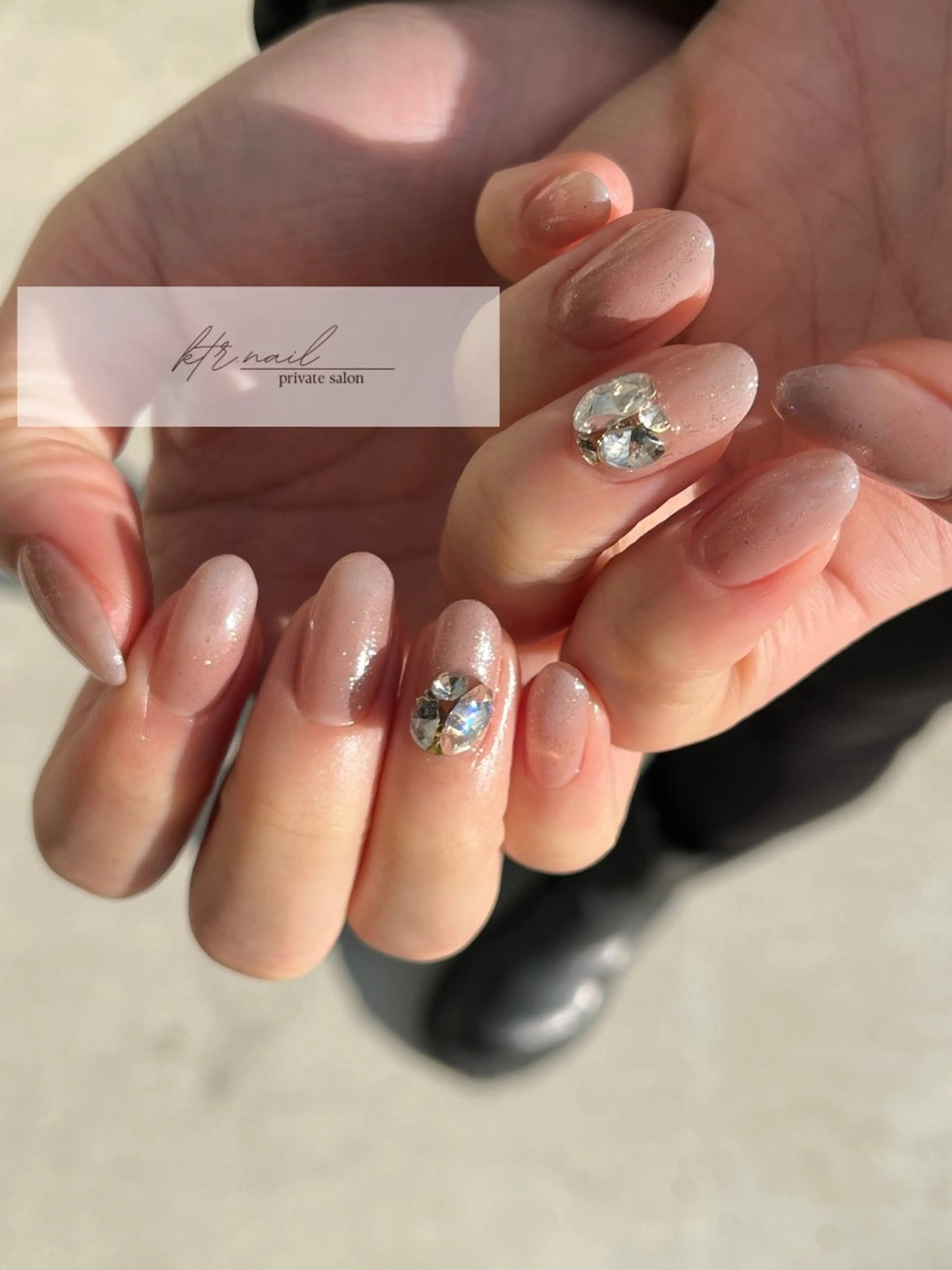 ネイル ラメ(グリッター) ktr. nailのネイルデザイン