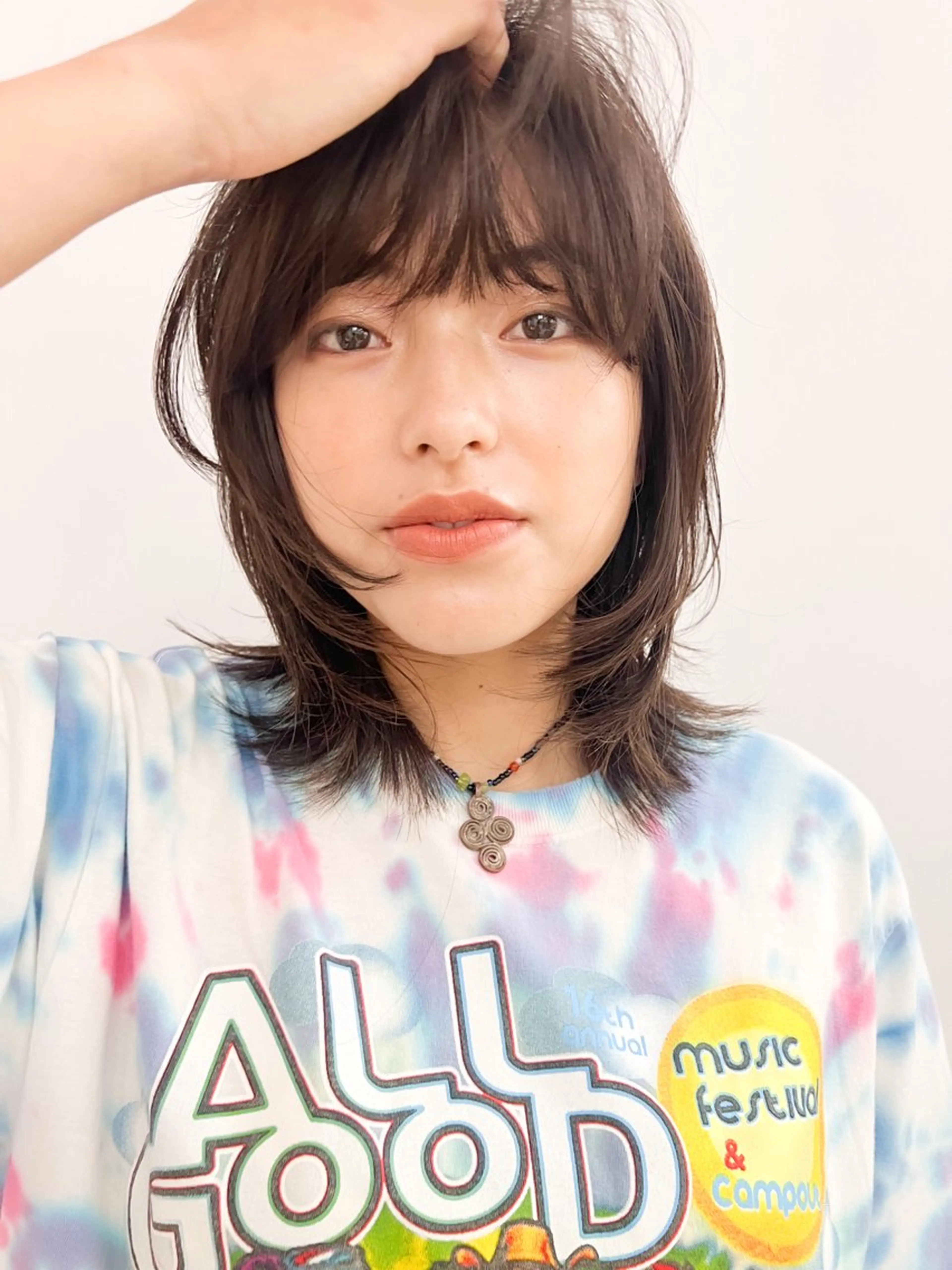 ミディアム 似合わせカット🫧 /パーマRINAのヘアスタイル