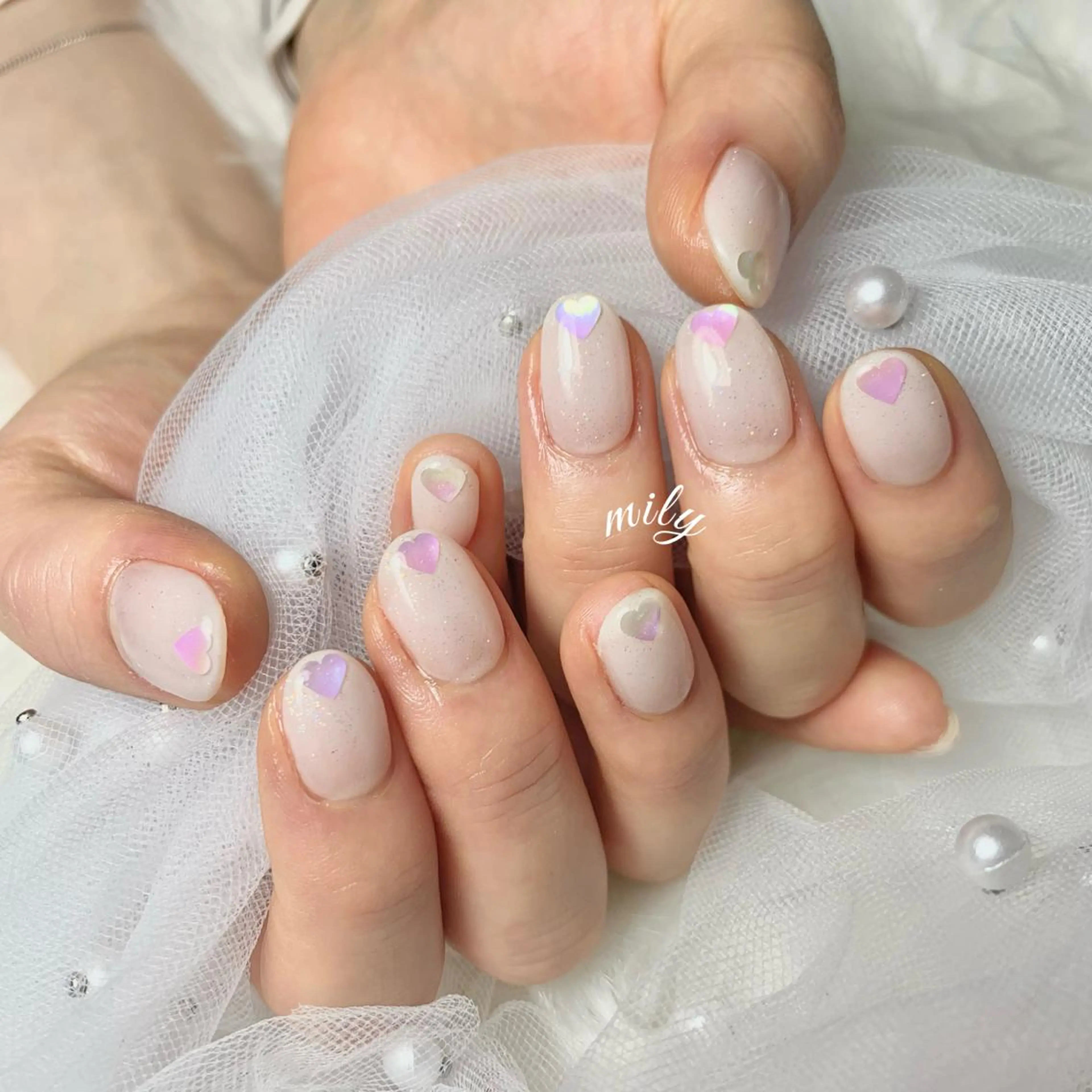 ネイル mily_harajuku所属・韓国ネイル☁️ haruna🌛のネイルデザイン