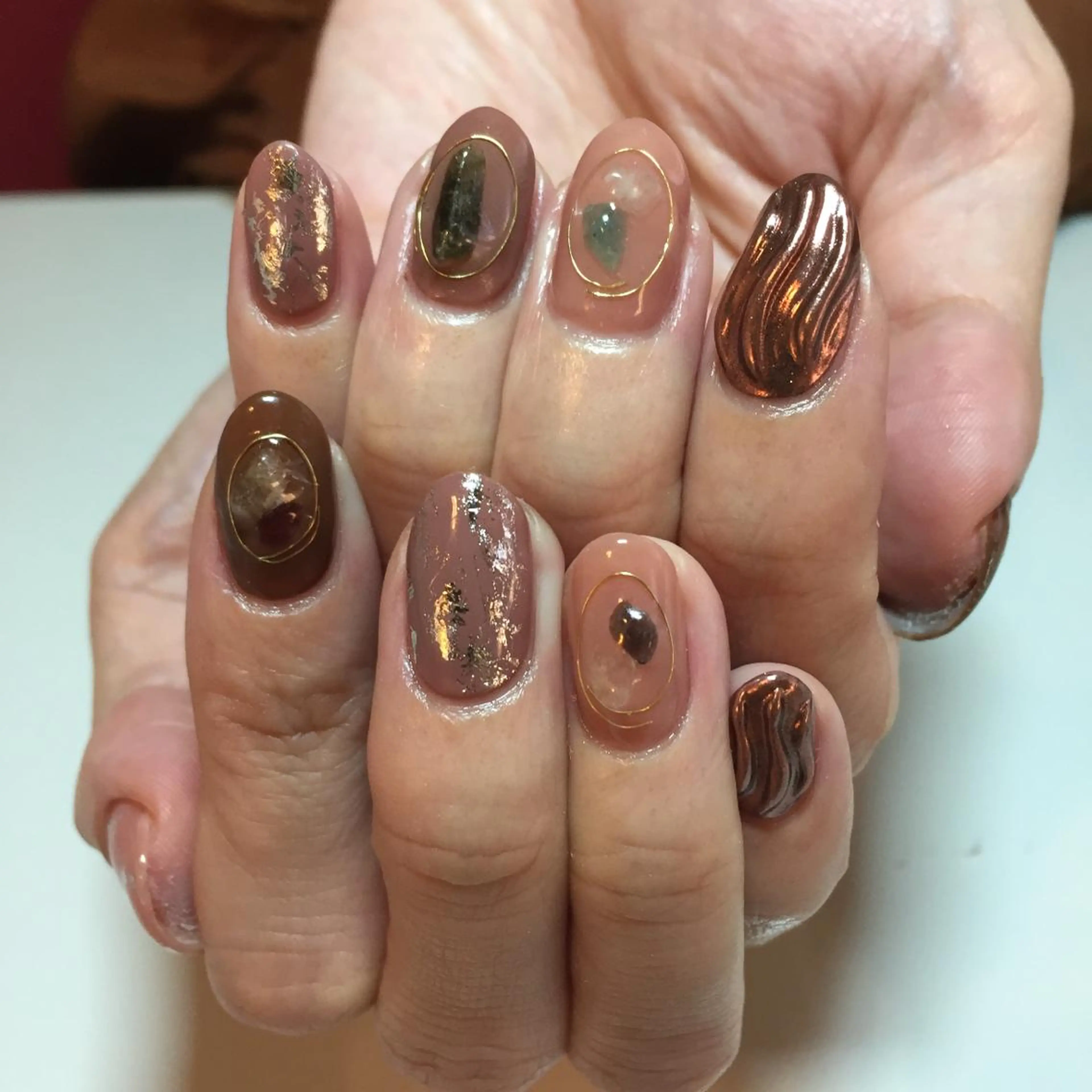 ネイル g-up nail所属・米田 律子のネイルデザイン