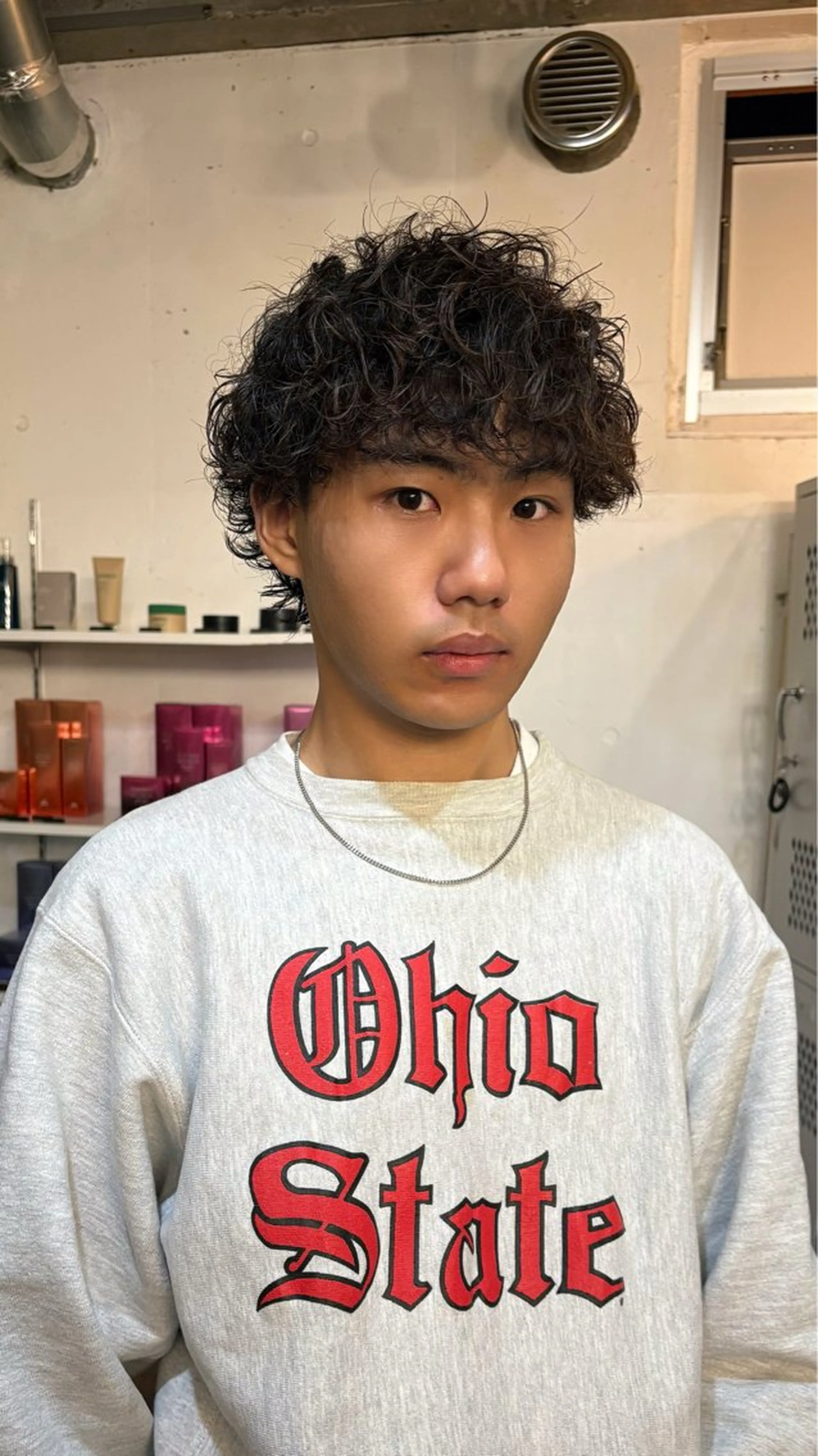 パーマ メンズ メンズパーマ 似合わせヘア/ ハイライト/廣田歩のヘアスタイル