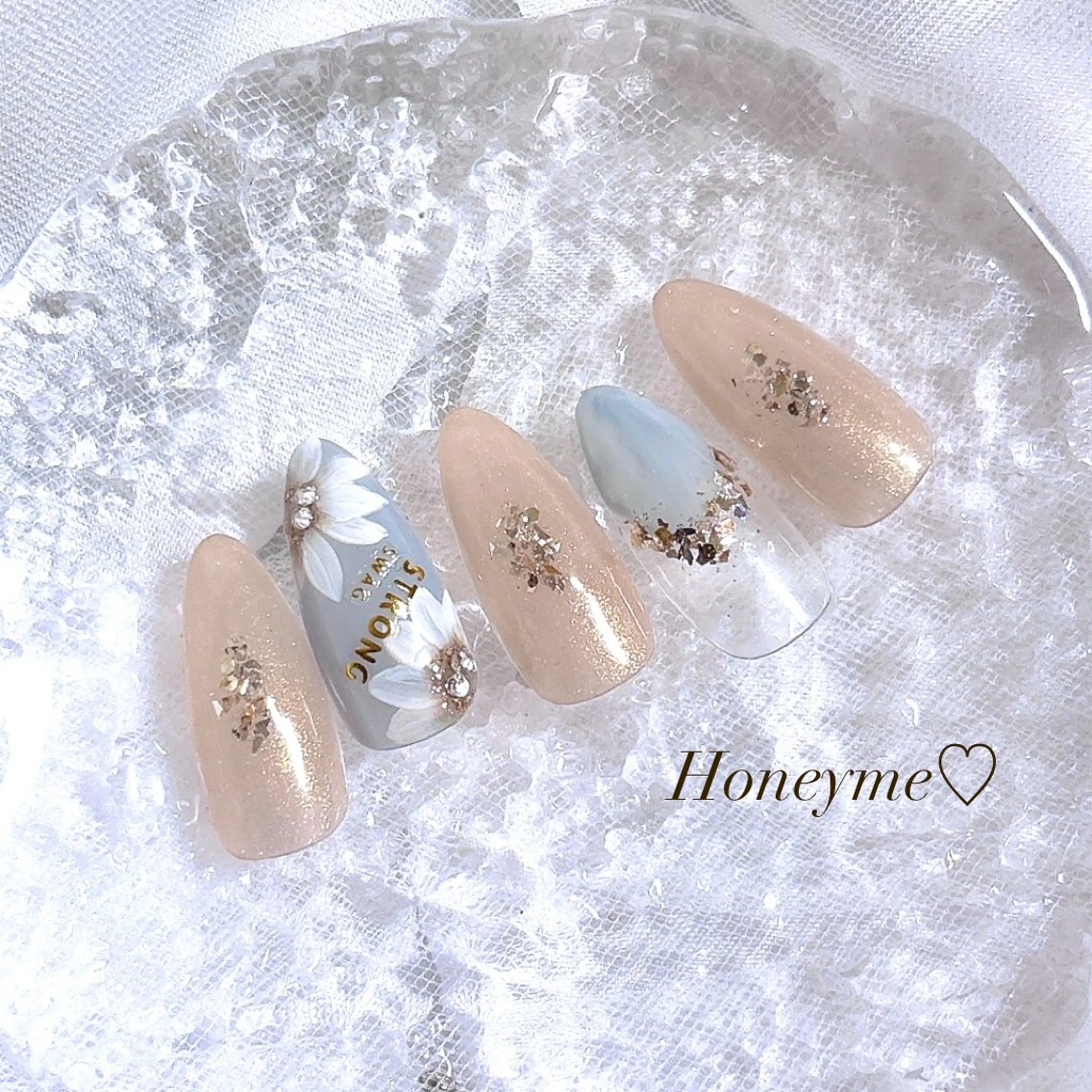 ネイル nailsalon Honeyme所属・Honey me ❁⃘*.ﾟのネイルデザイン