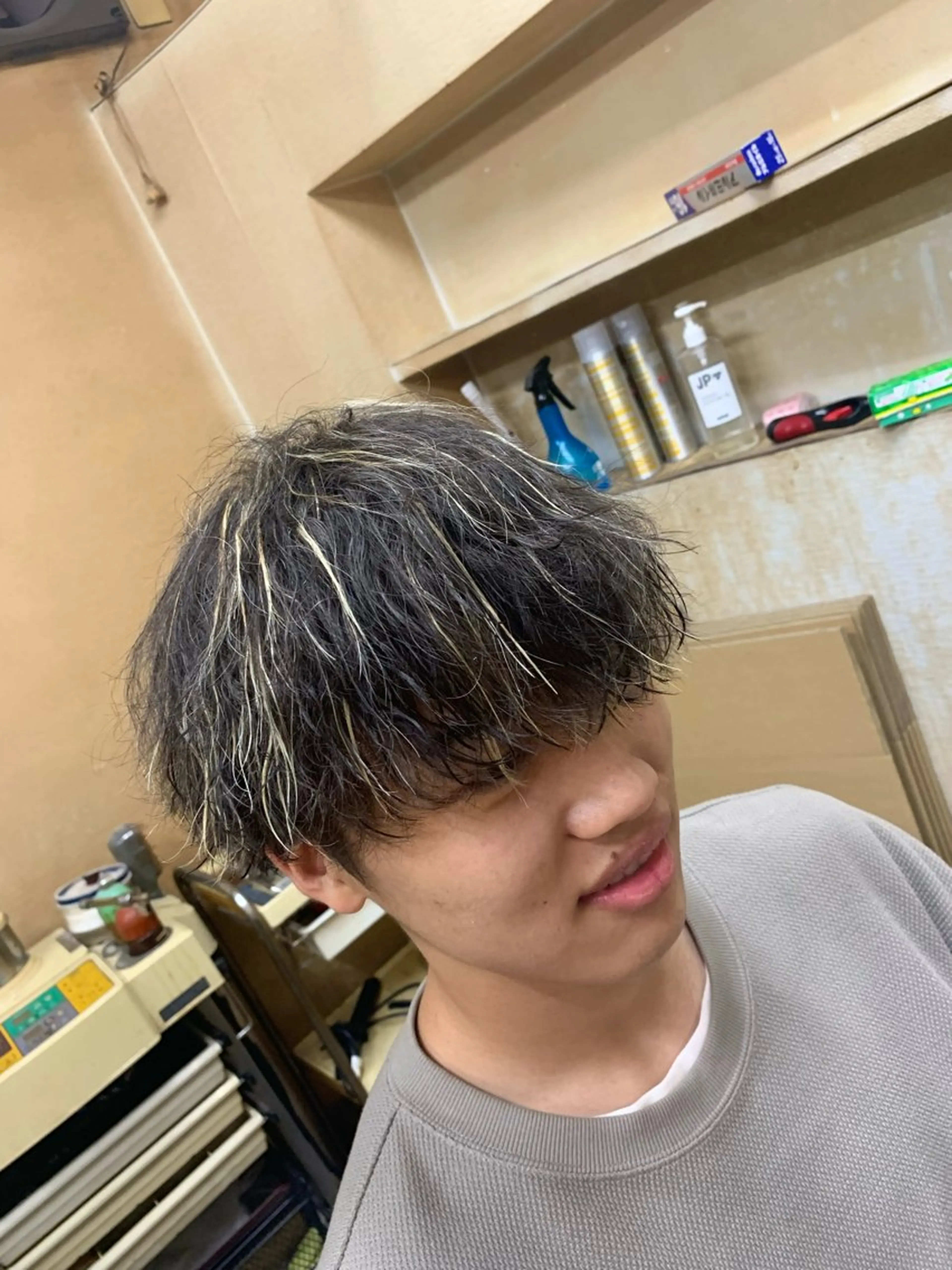 カット➕ホワイトメッシュの写真