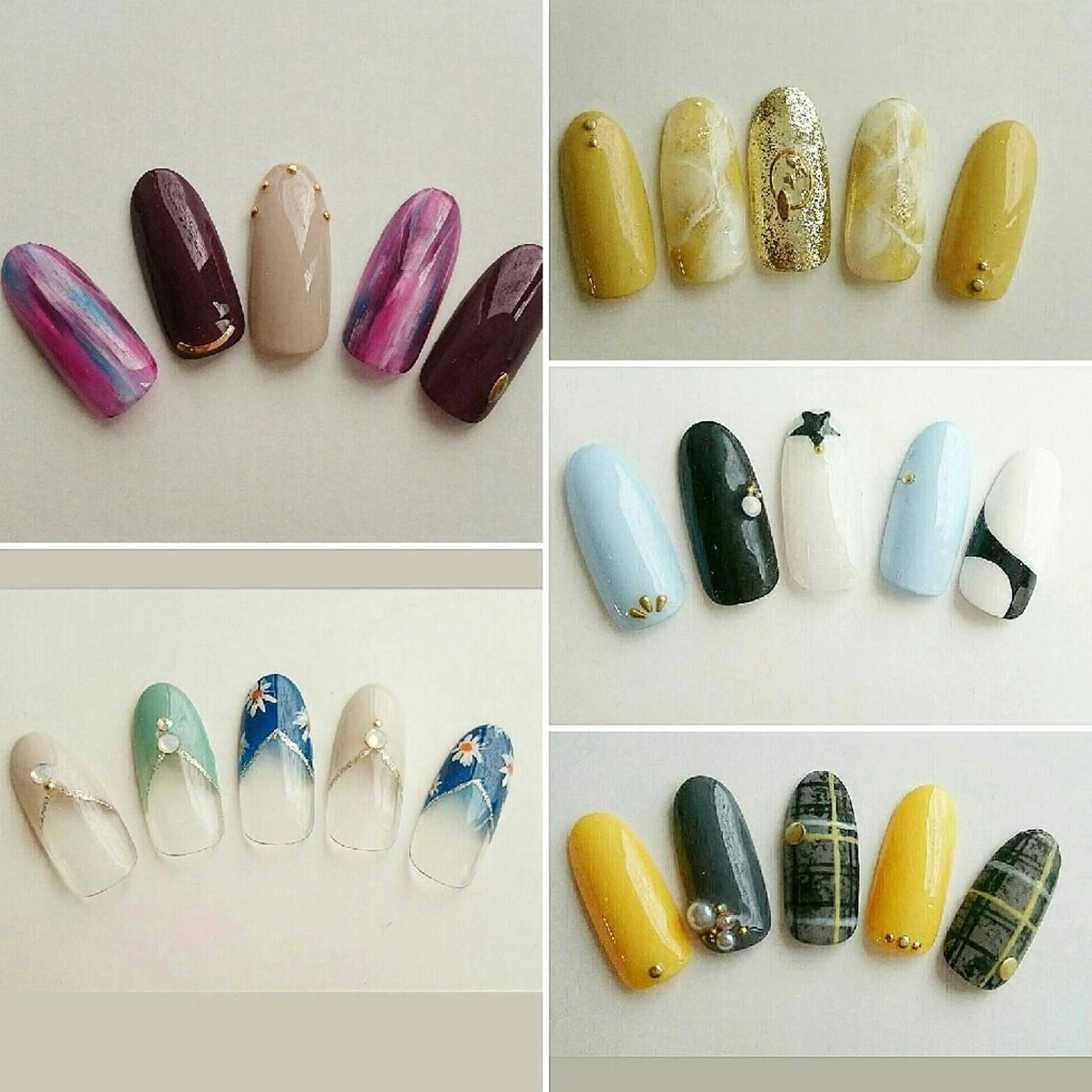 ネイル アトリエ・マリス所属・福与 美幸のネイルデザイン