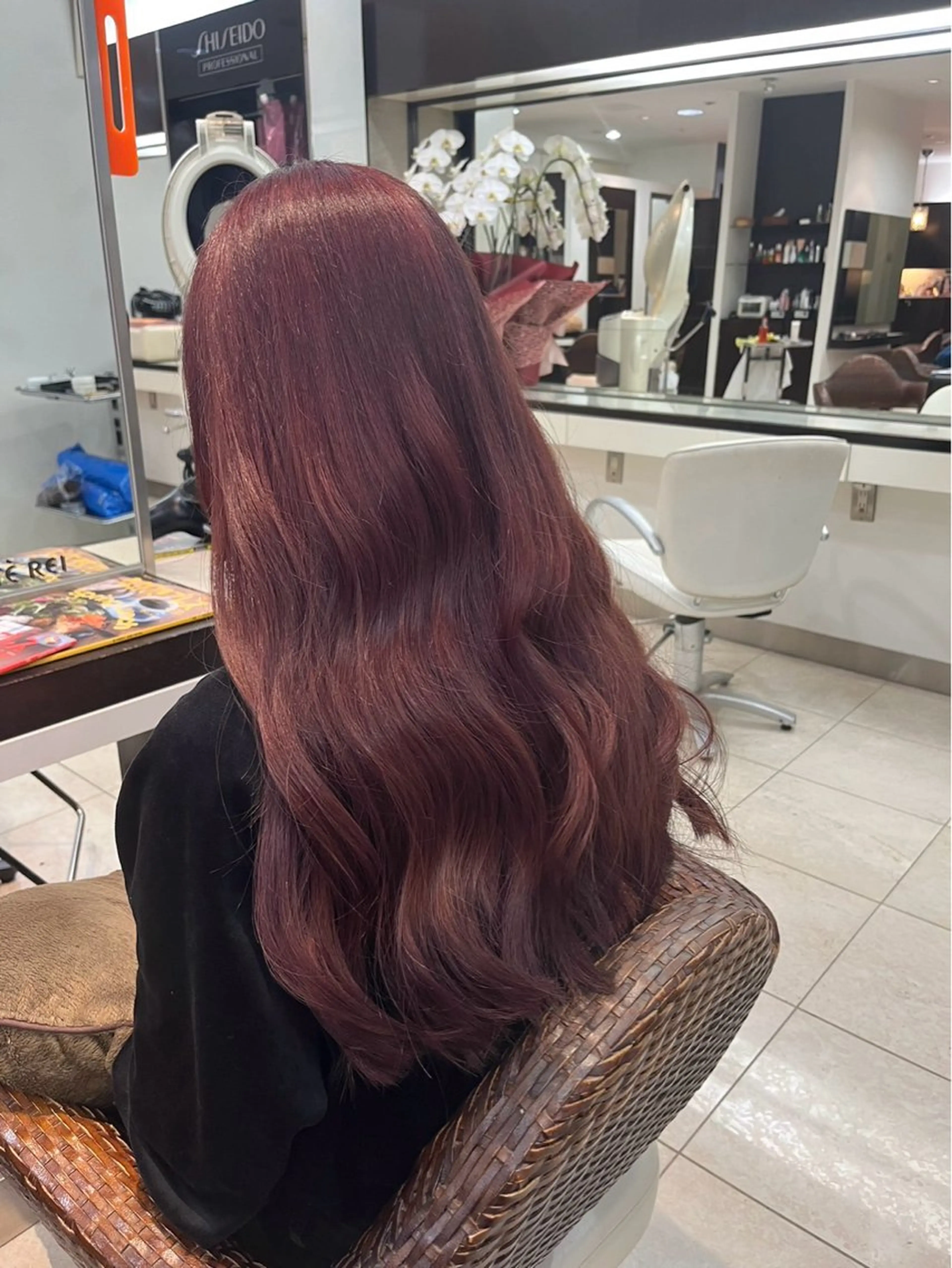 カット+アルティスト（ダメージレス）カラー＋クイックトリートメントor5分スパ🪽🩵の写真