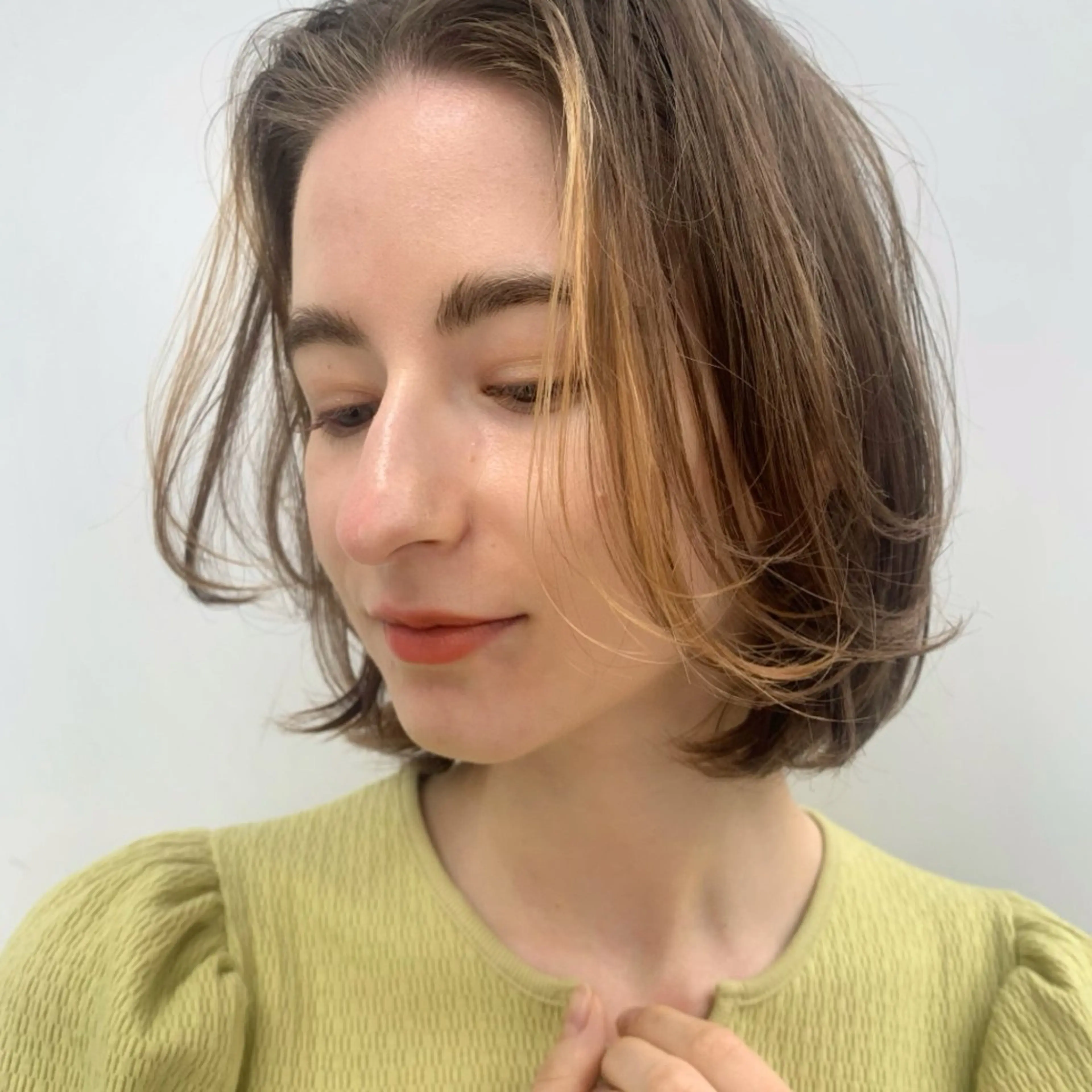 ショート note所属・💗hikaru💗 ボブ・パーマのヘアスタイル