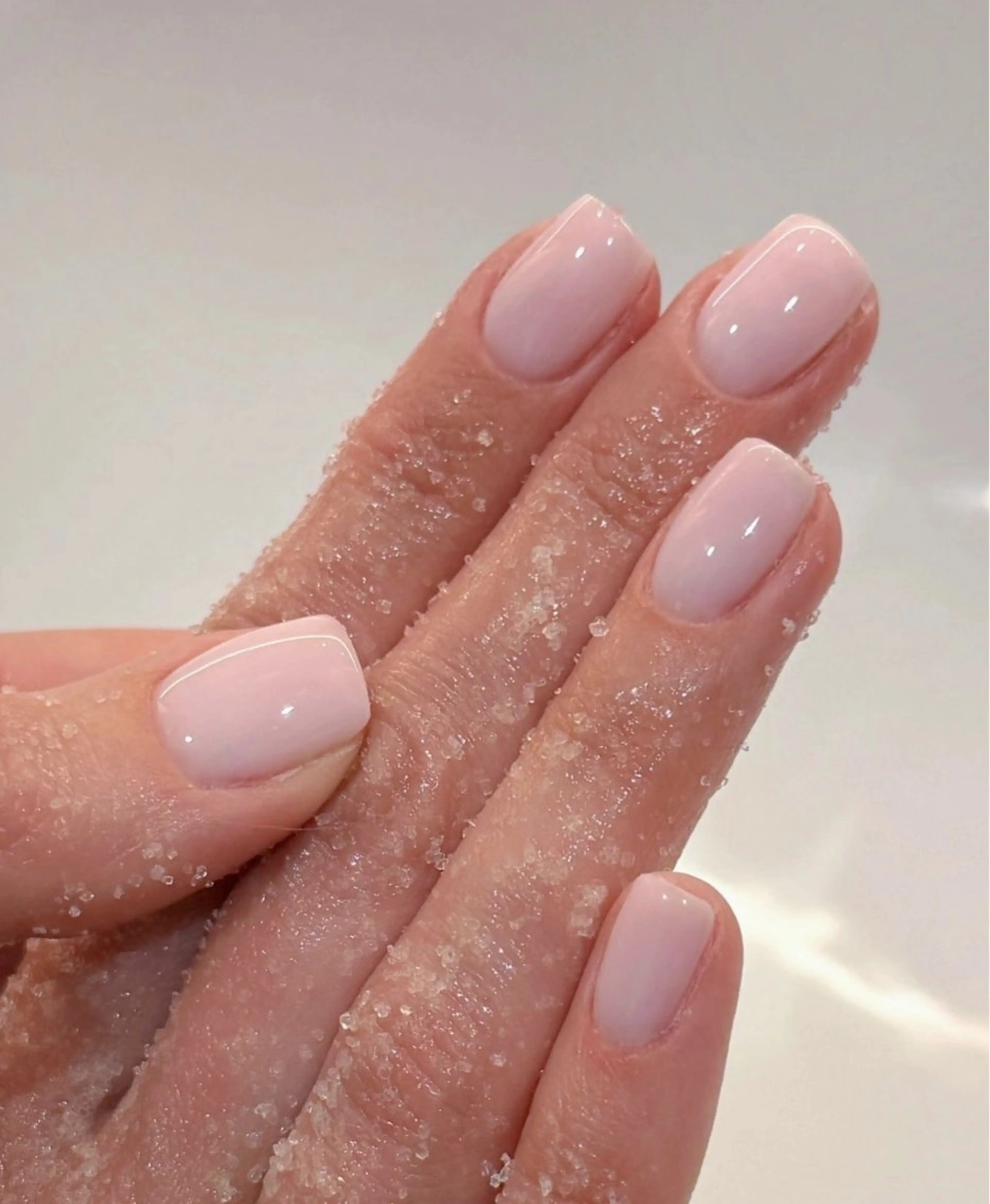 ワンカラーorラメグラデーションの写真