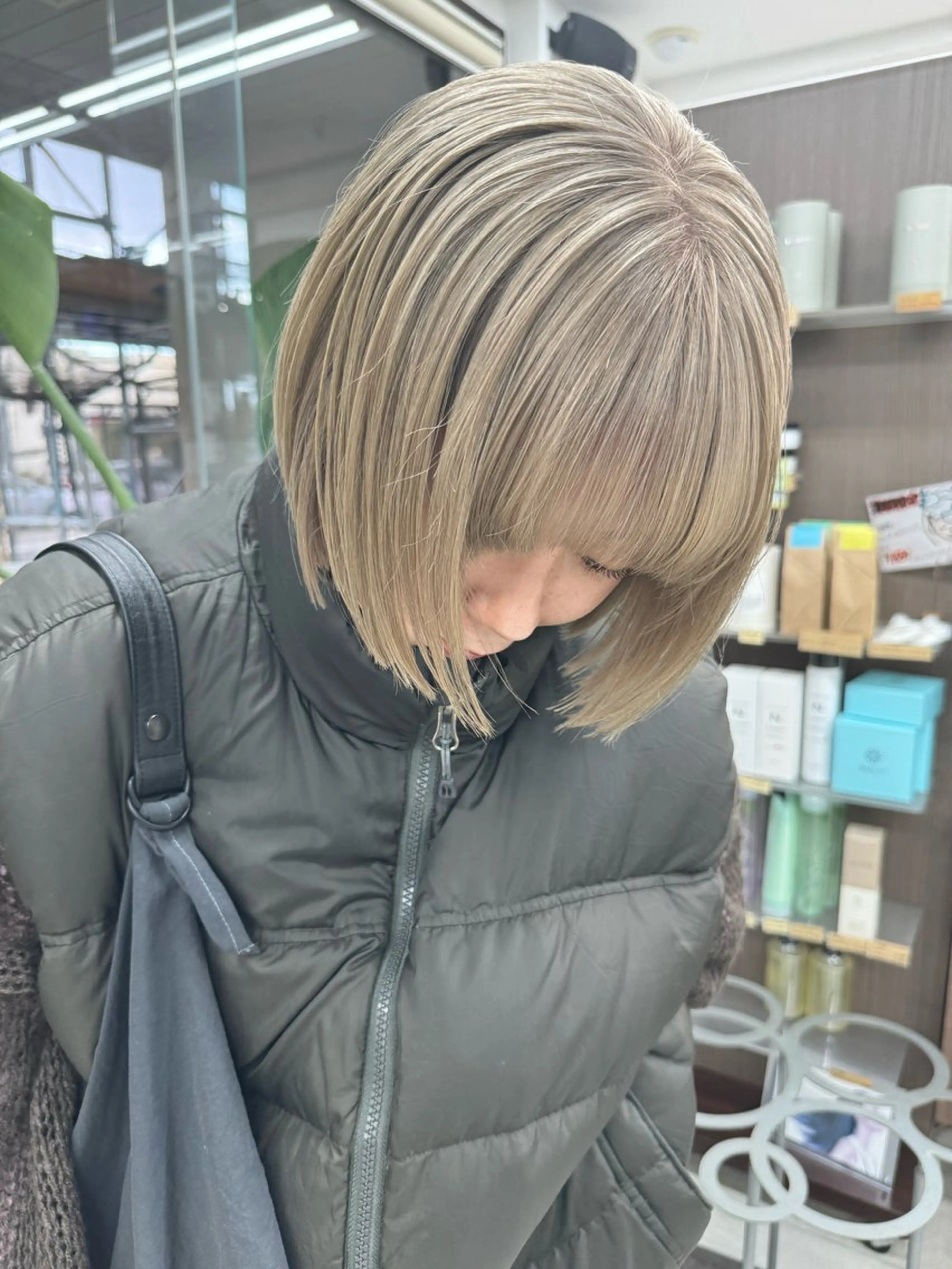 ショート カット ヘアカラー トリートメント カラー職人/上川原 雄飛のヘアスタイル