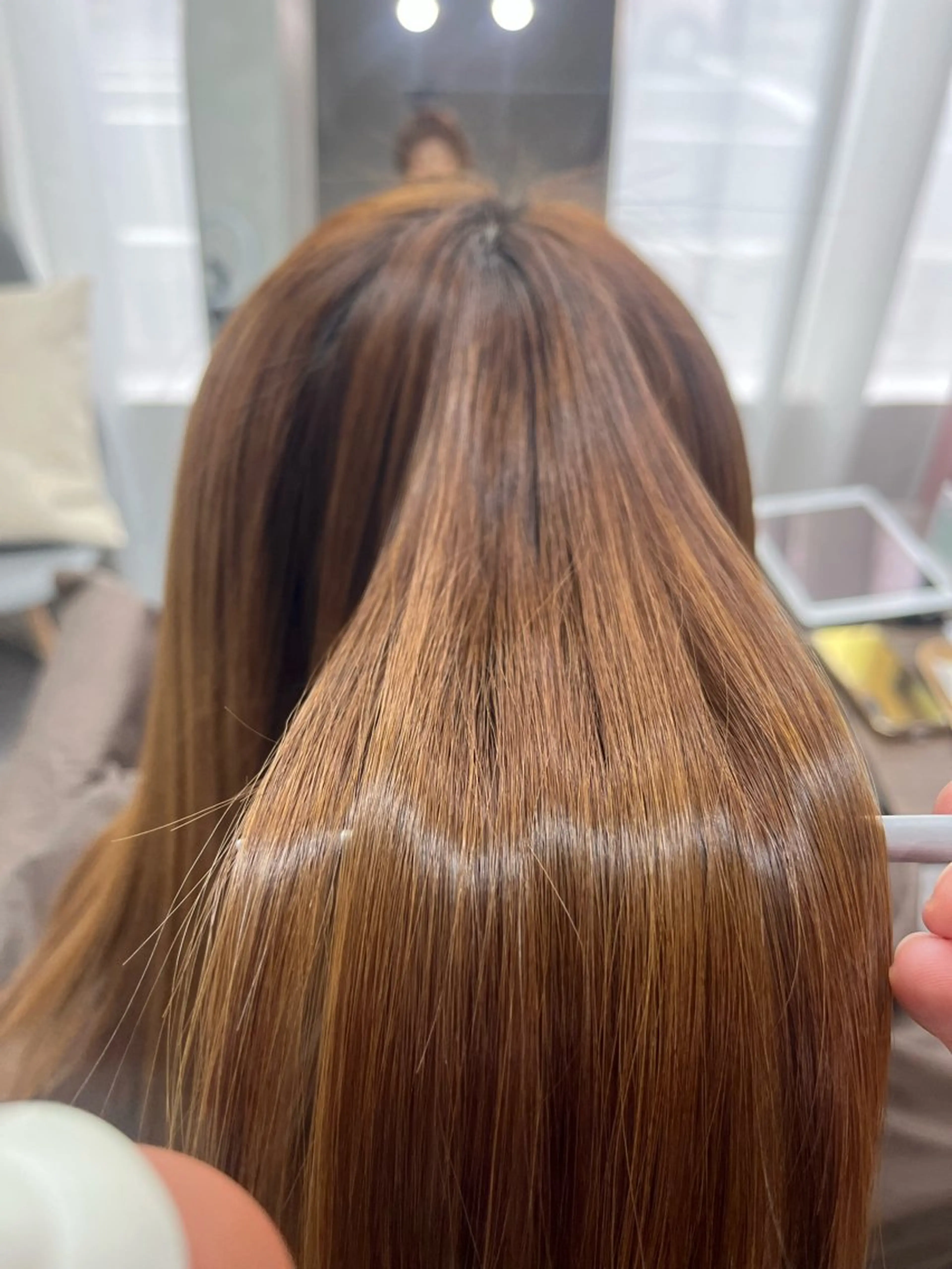 セミロング カラー Lampsi所属・Lampsi Yukiのヘアスタイル