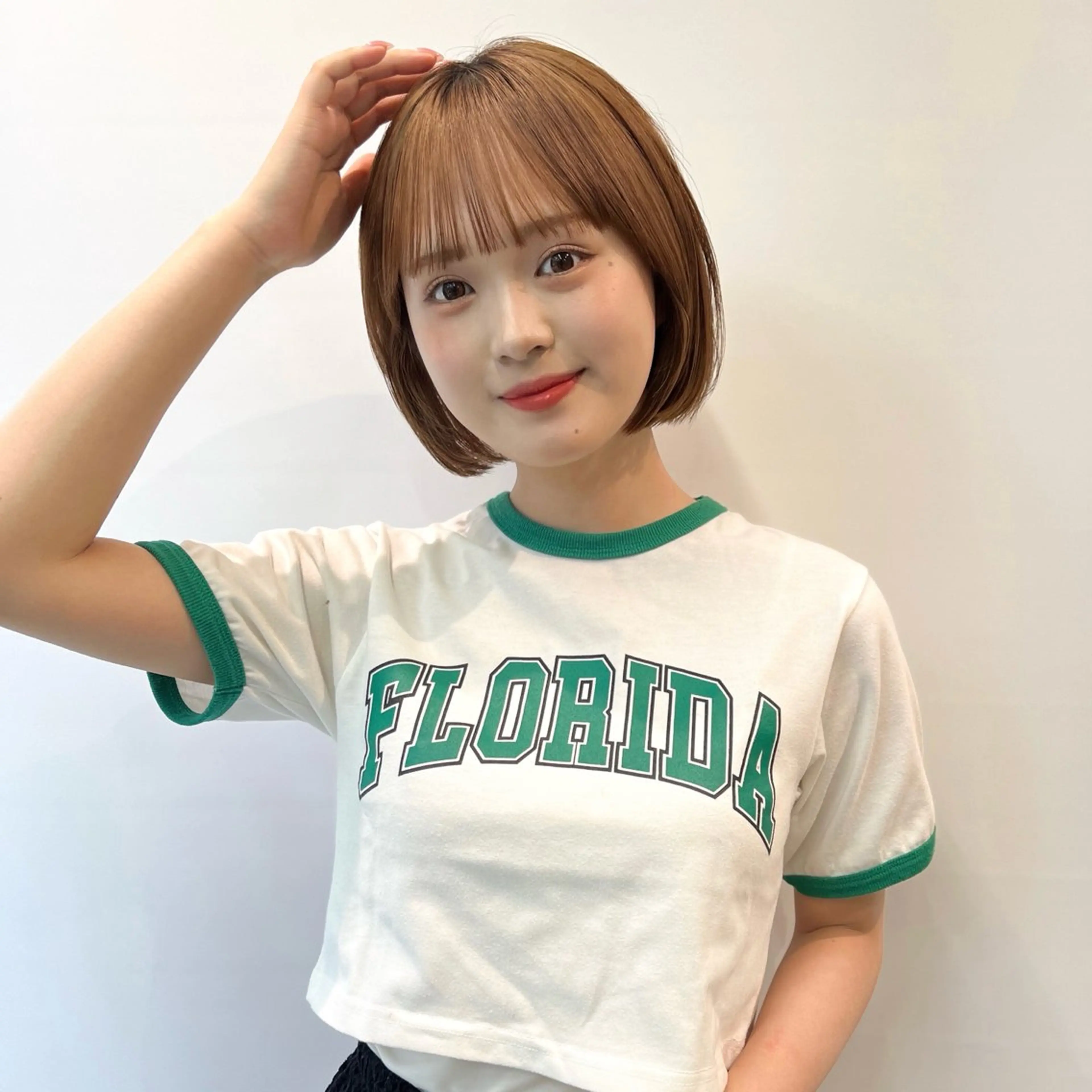 ミディアム mee.浦和店所属・カットモデル募集 🍒/北爪まゆのヘアスタイル