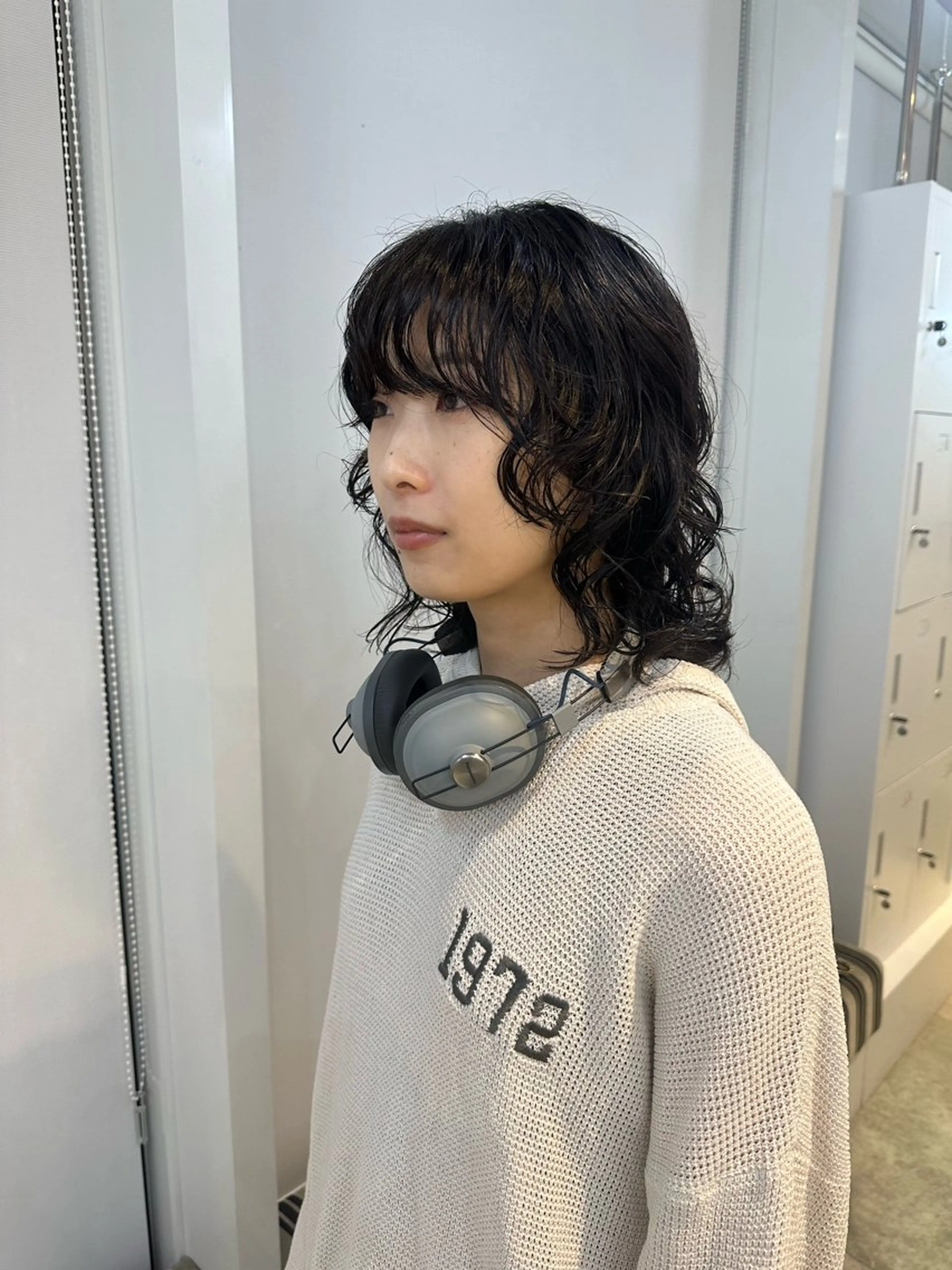 ミディアム パーマ ミディアムパーマ OLSEN D.B.A BALLOON HAIR所属・さとう あやかのヘアスタイル