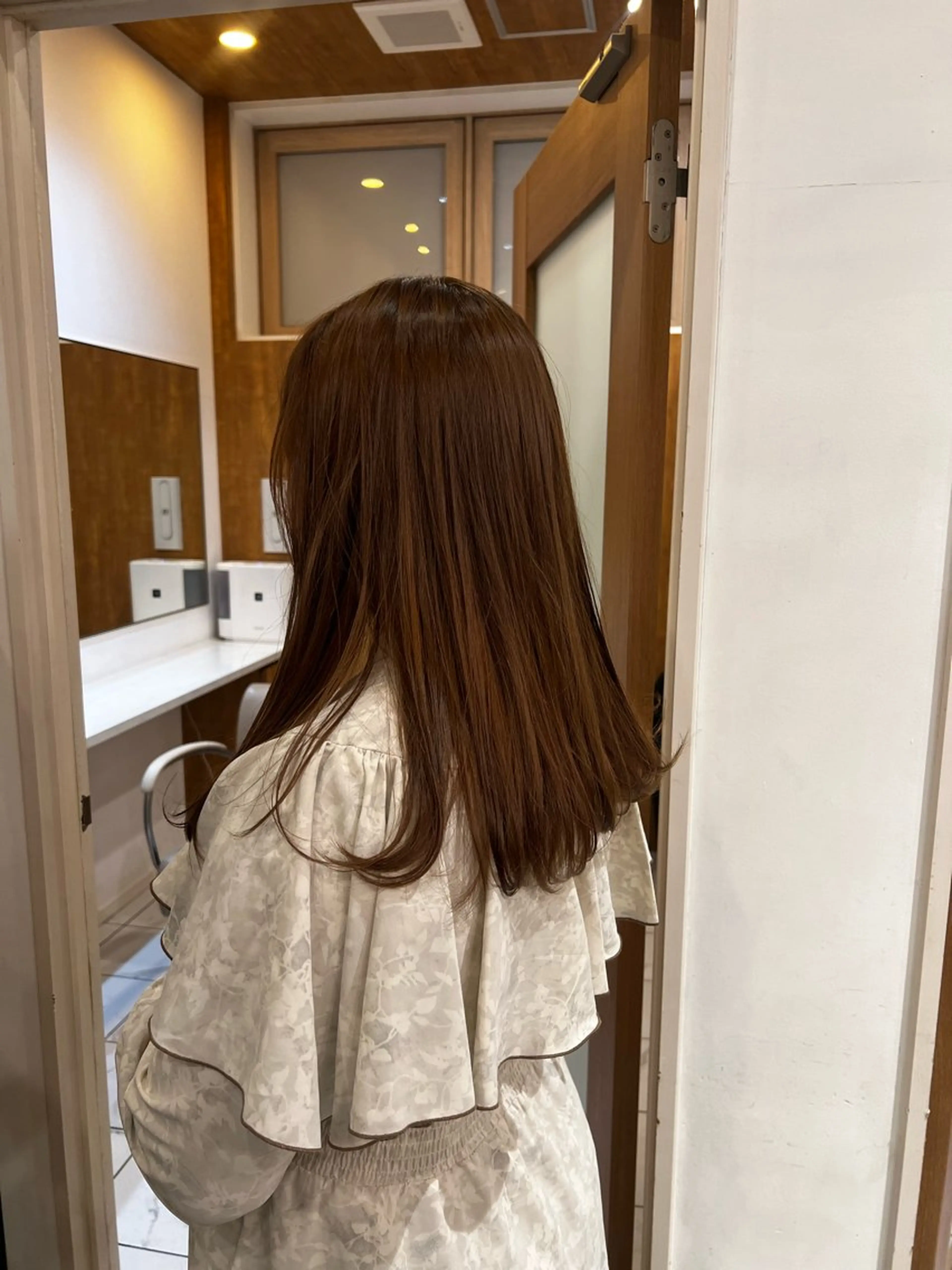 カラー トーンアップ🦢 ユメのヘアスタイル