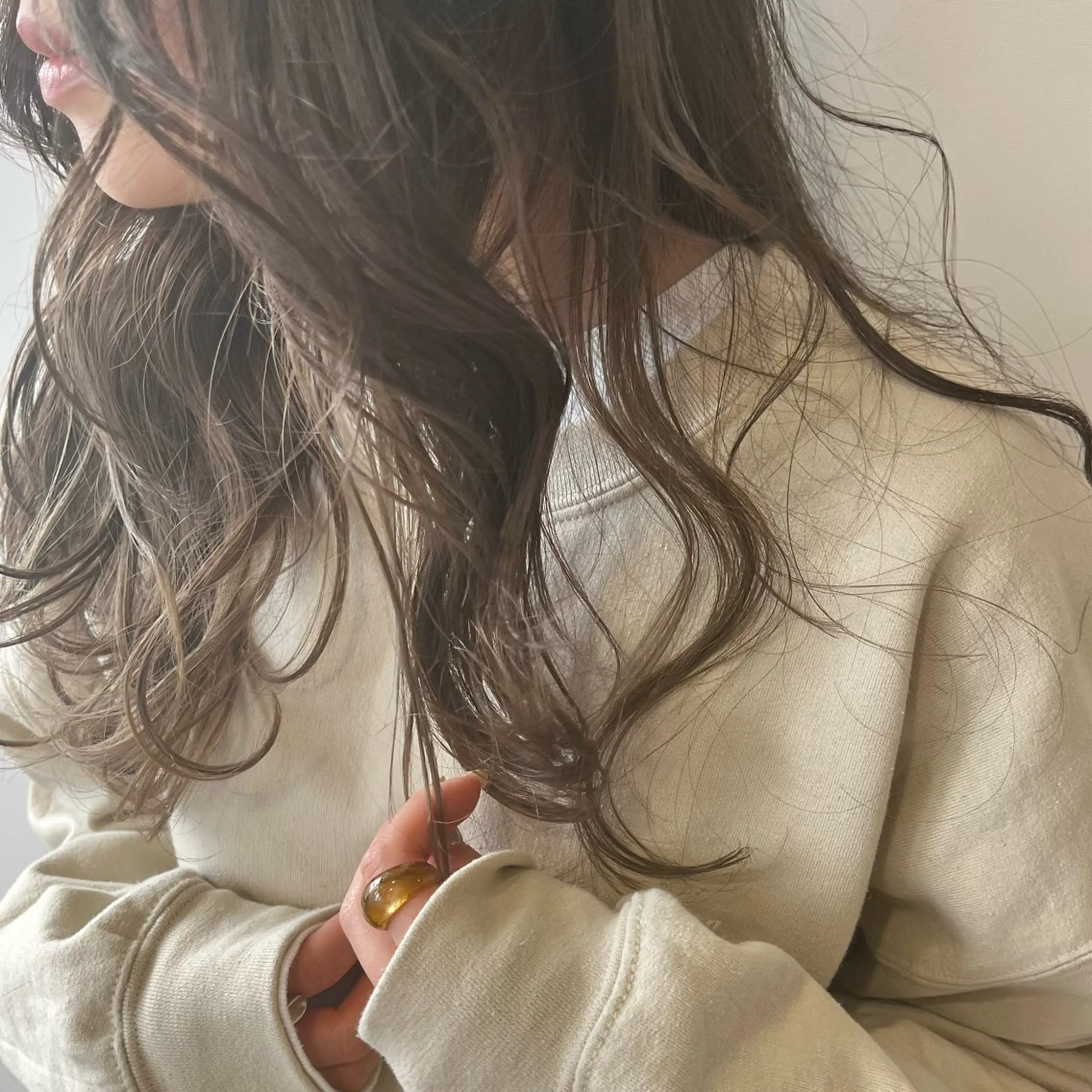 カット＋ダブルカラー＋ケアブリーチの写真