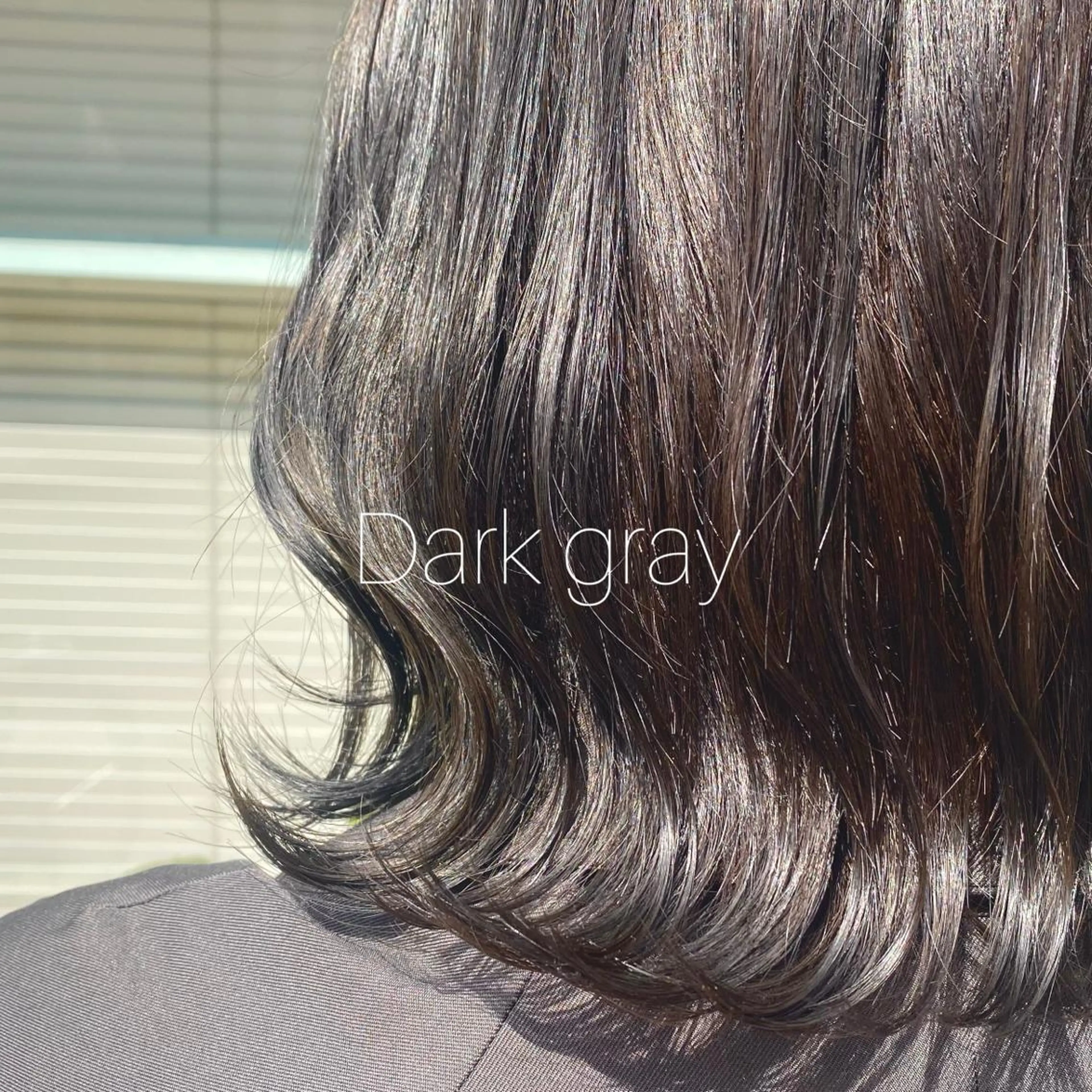 ミディアム カラー 𓅰なかがわ ふみな𓅯のヘアスタイル