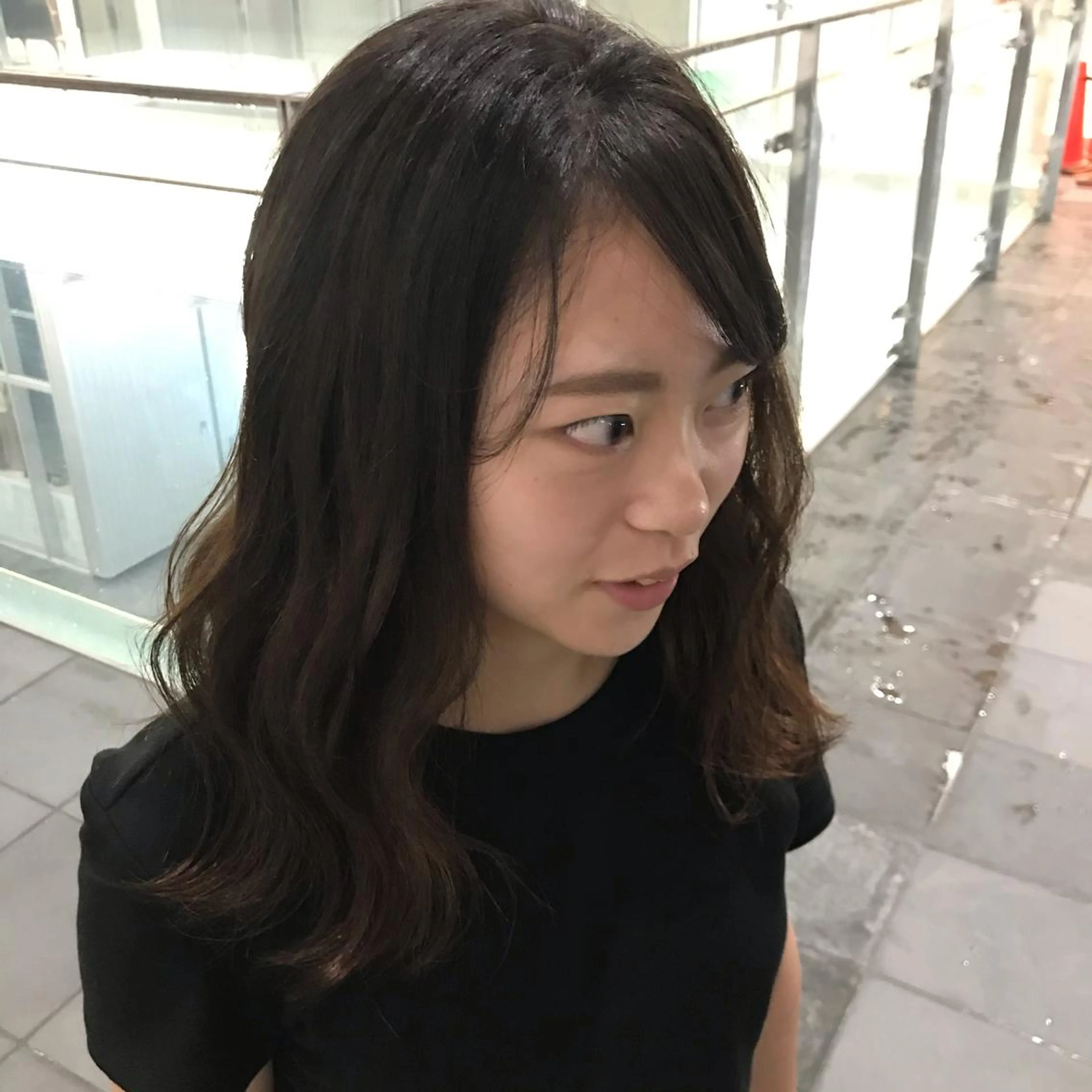 セミロング 栄　mighty by H所属・不破一輝/栄/矢場町 ボブ/レイヤー/艶髪のヘアスタイル