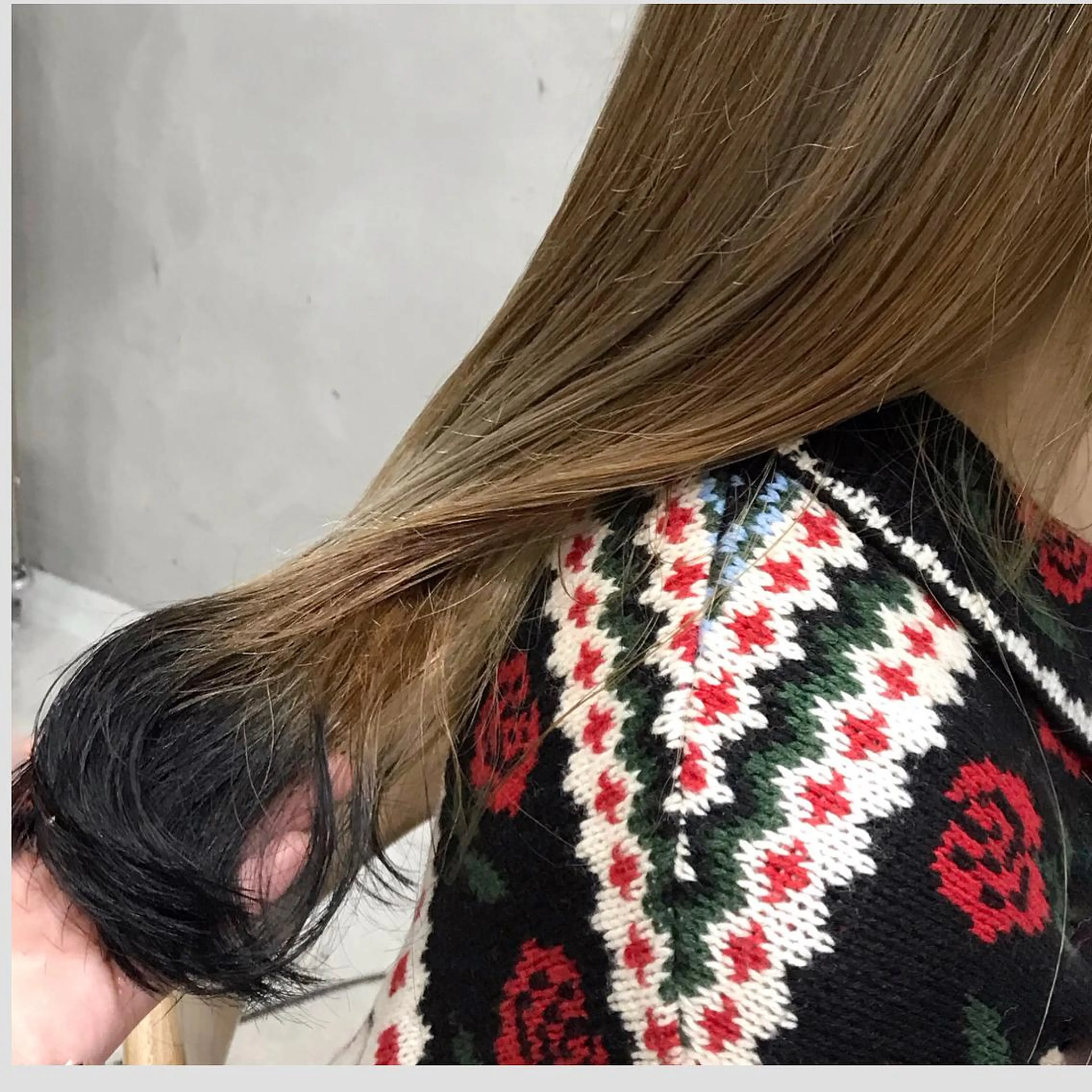 ロング カラー muku所属・レディースカット モデル/ayunaのヘアスタイル