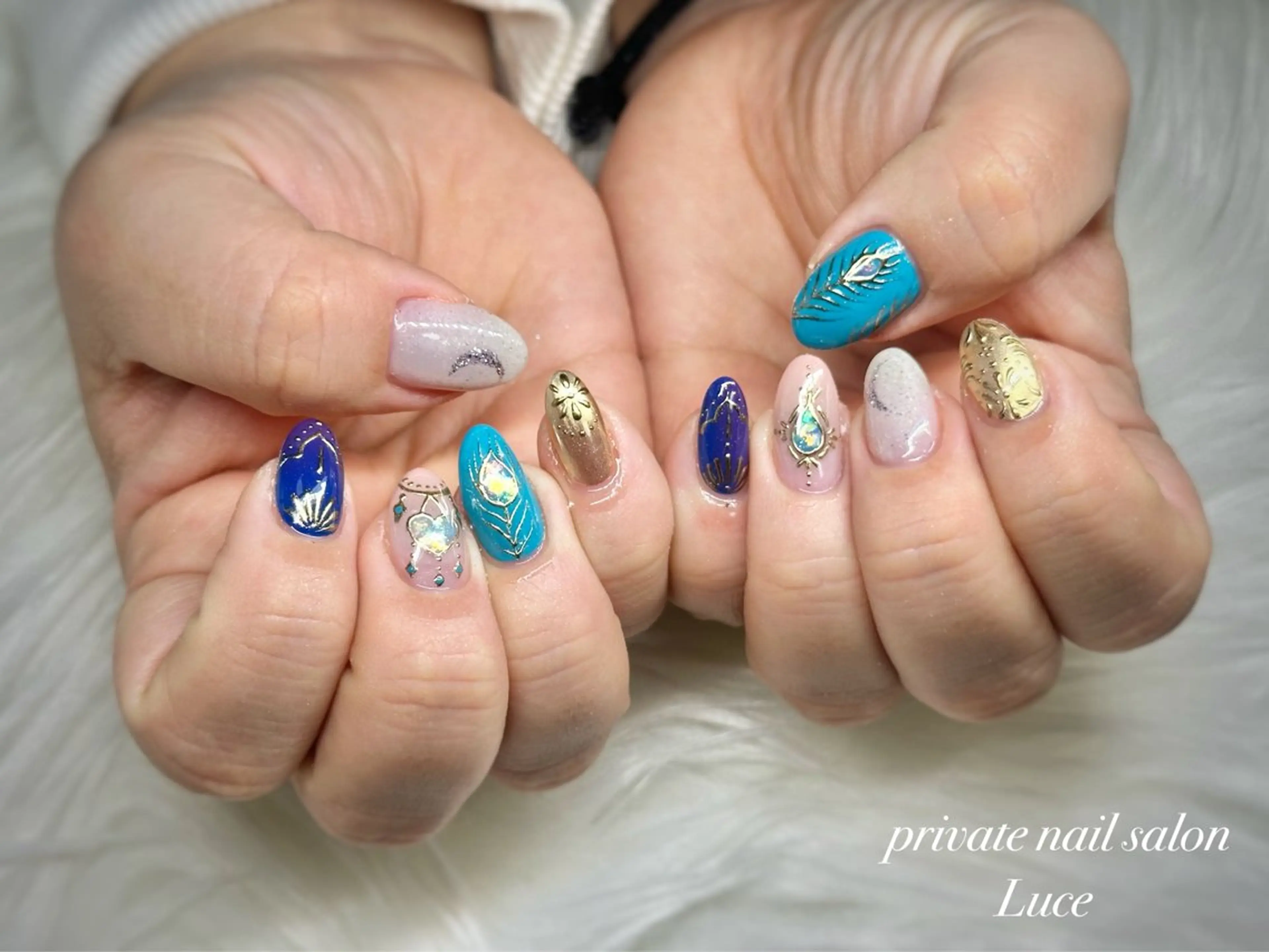 ネイル ハンドネイル nailsalon Luce🕊️のネイルデザイン