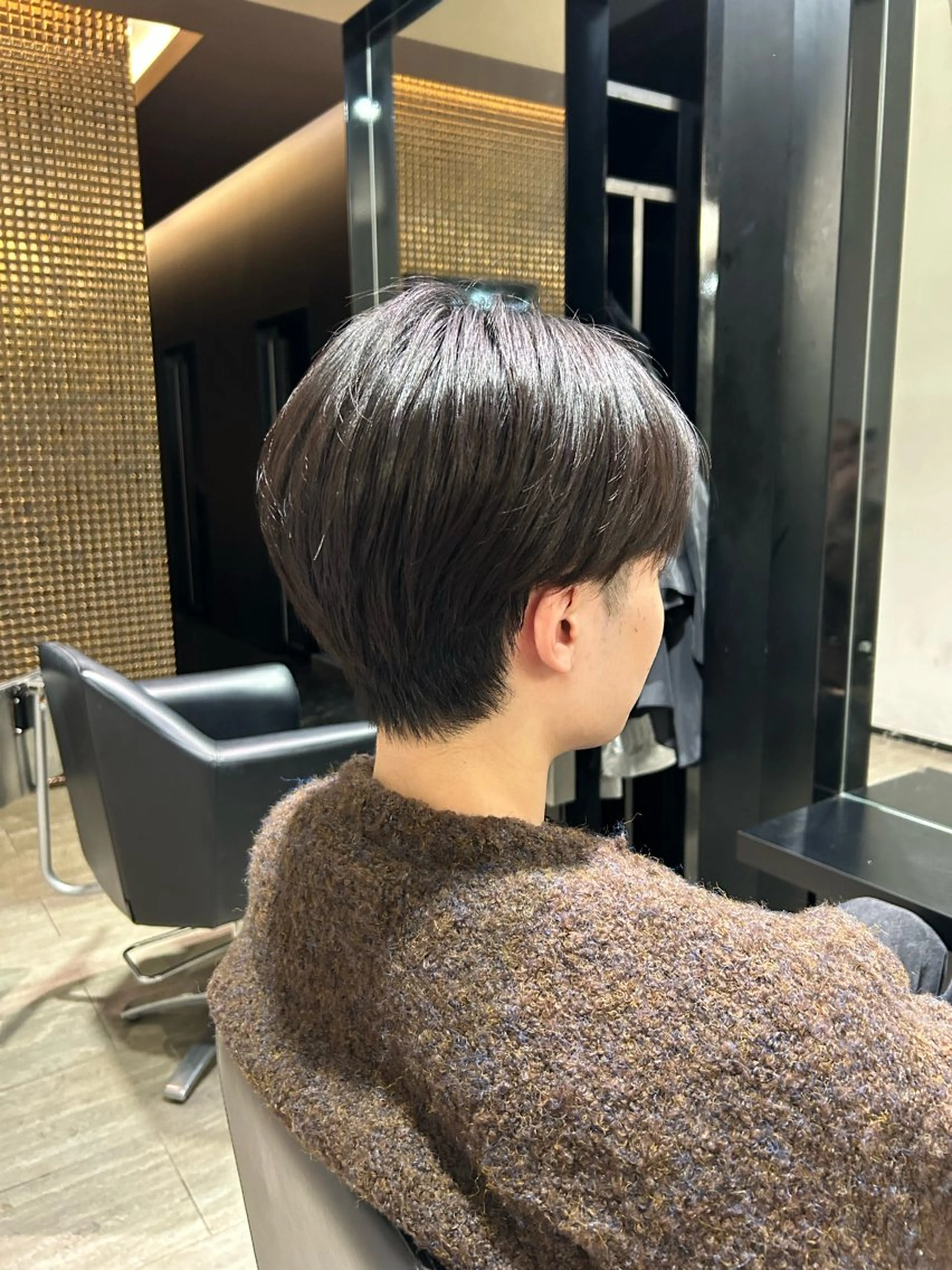 メンズカットの写真